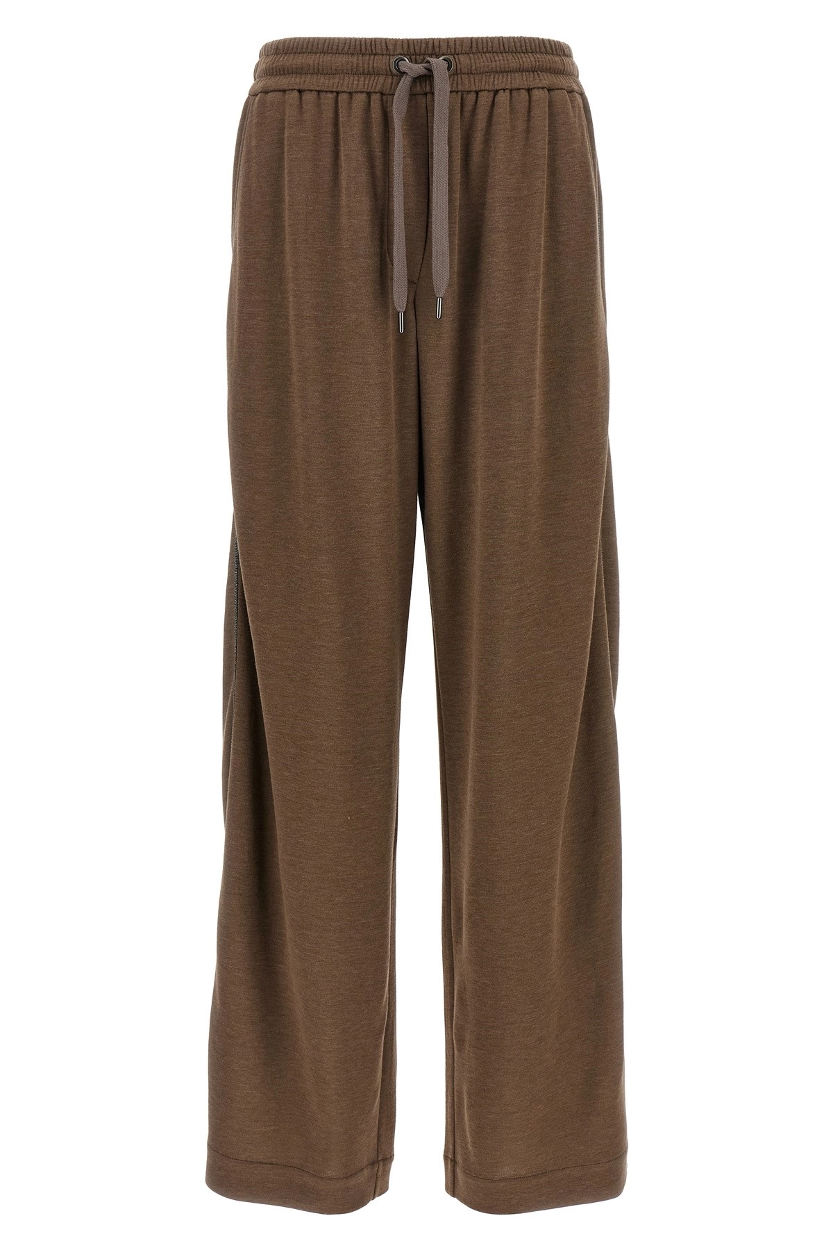 ボトムスその他 BRUNELLO CUCINELLI 'Shiny Trims' joggers (MP828SM689 C9185) Brunello cucinelli 'shiny trims' joggers available on julian