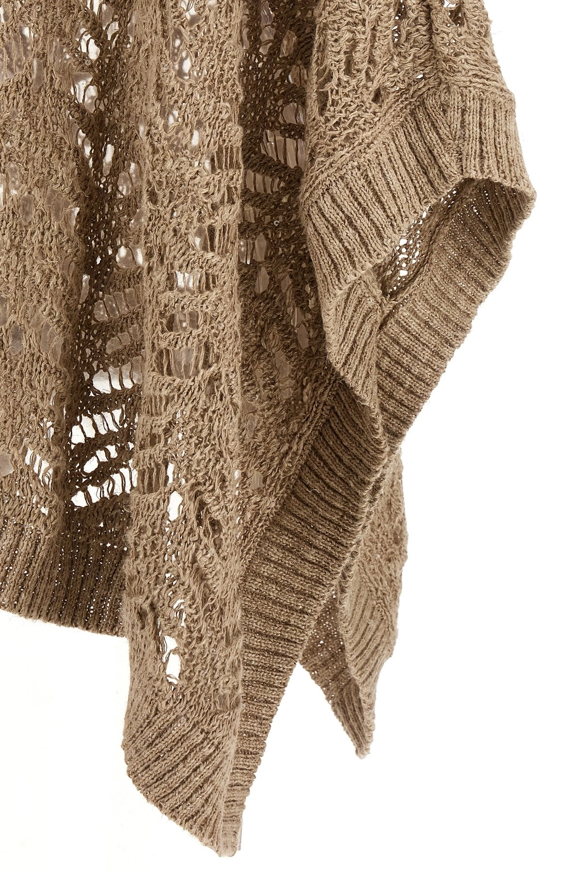 Brunello cucinelli 'foliage lace' poncho available on julian