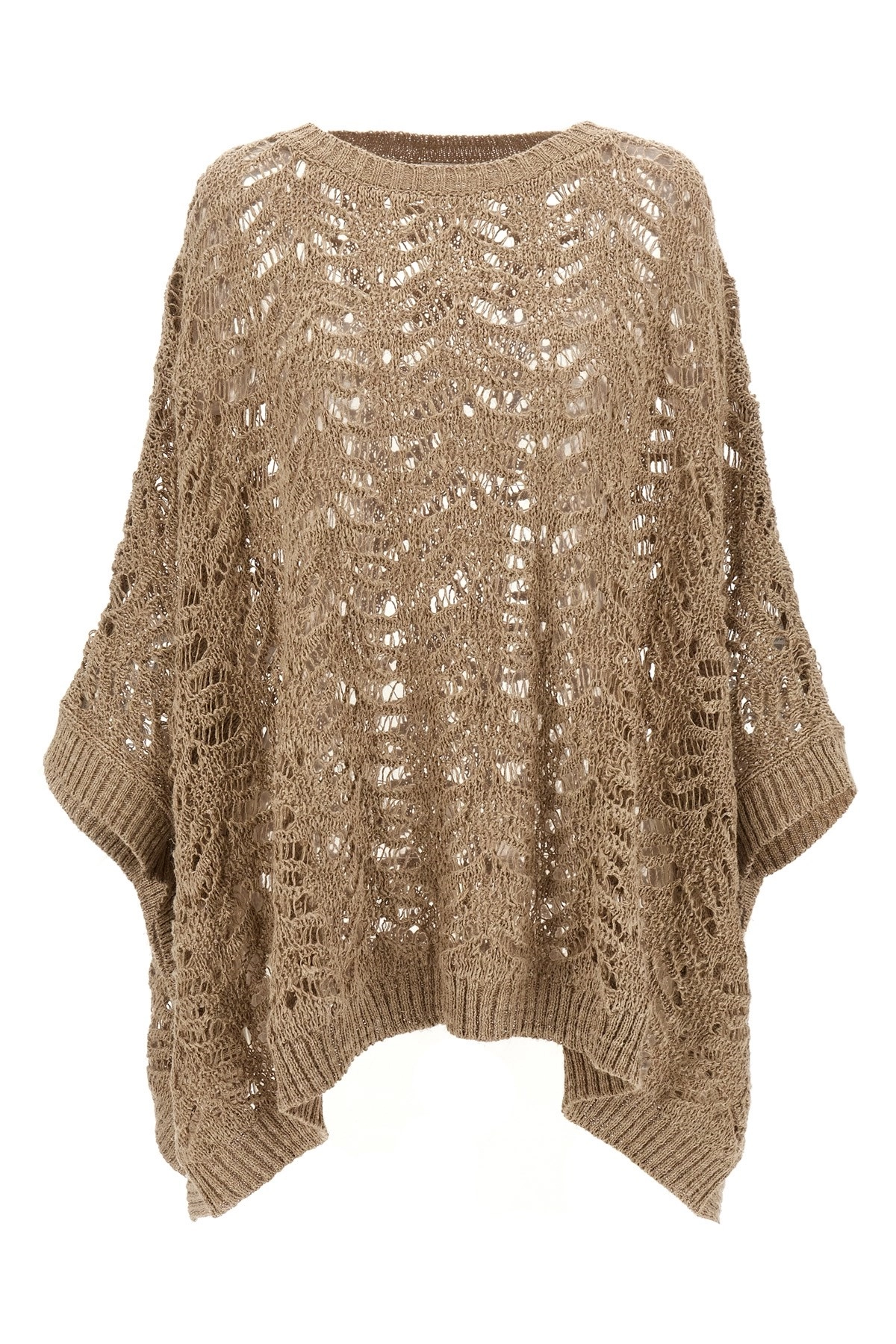 ポンチョ・ケープ Brunello Cucinelli 'Foliage Lace' Poncho Brunello cucinelli 'foliage lace' poncho available on julian