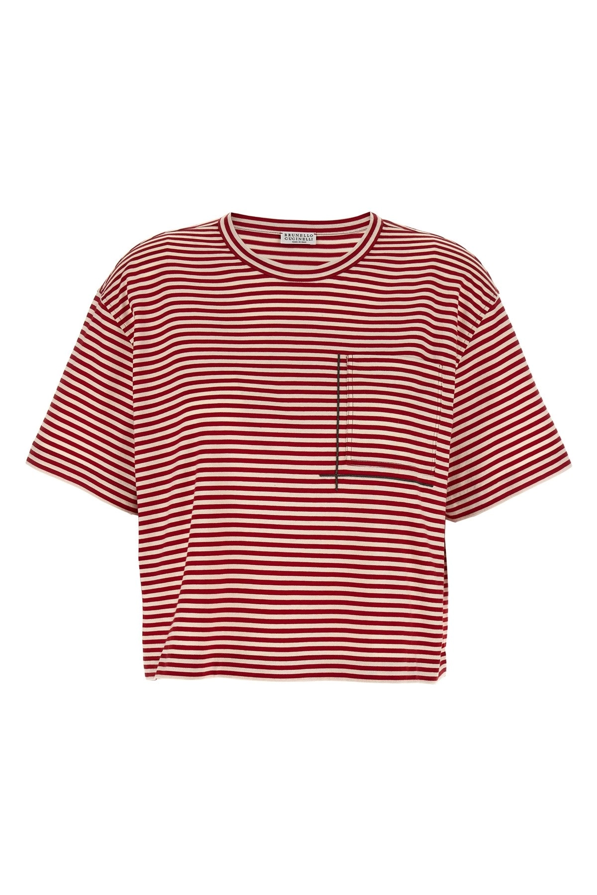 【関税込み】BRUNELLO CUCINELLI Shiny Pocket Detail' T-shirt Brunello cucinelli 'shiny pocket detail' t-shirt available