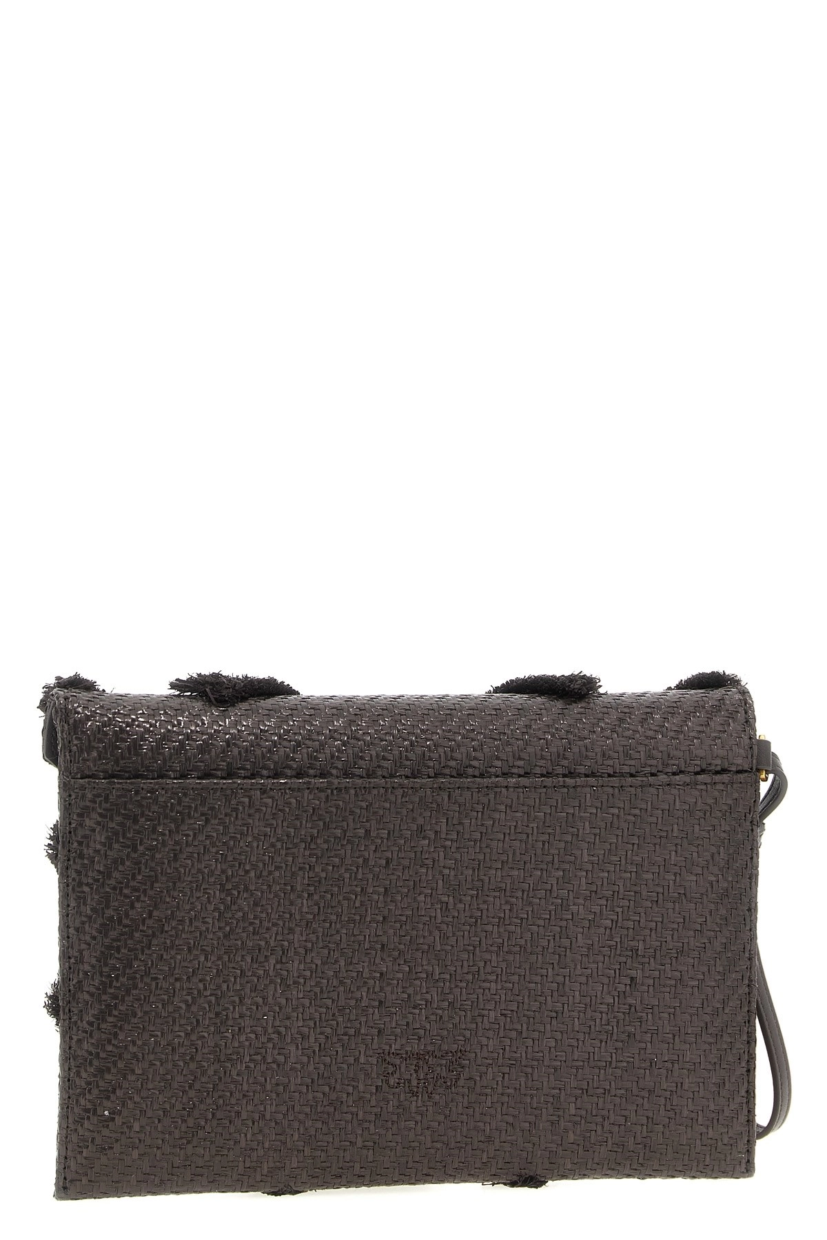 Pinko Raffia flat clutch available on julian-fashion.com
