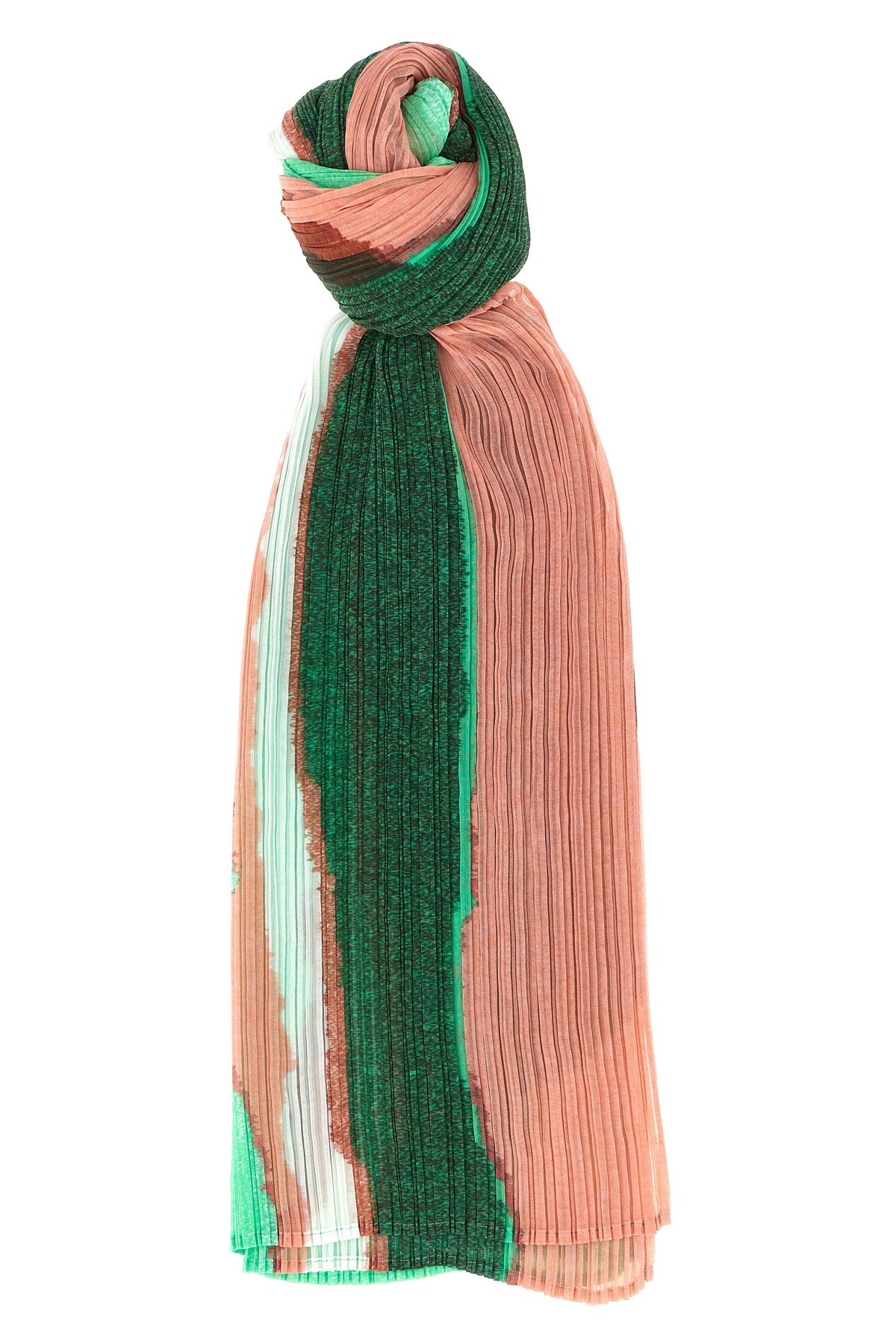 Pleats please issey miyake 'colorful madame-t small' stole