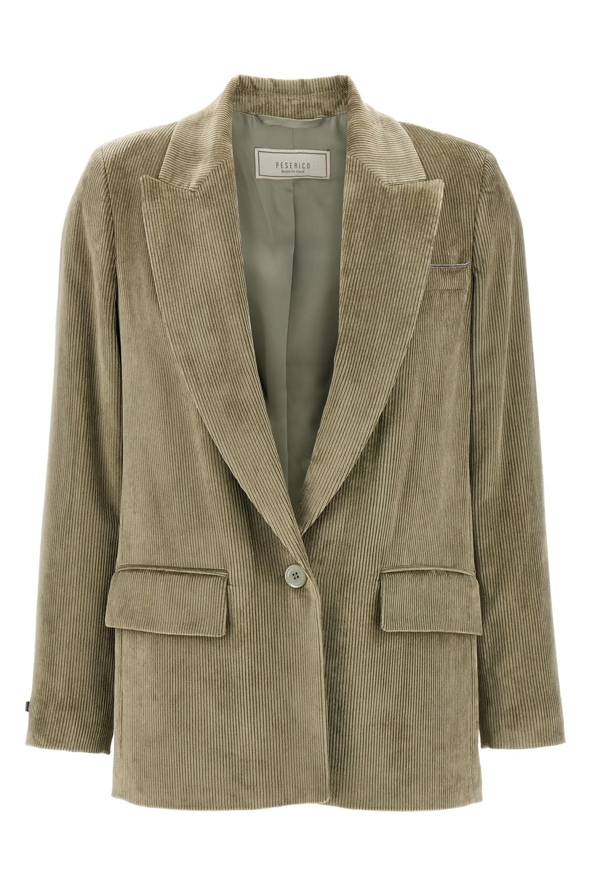 ジャケット PESERICO FW25 Ribbed velvet blazer (A0161601590 034) Peserico Ribbed velvet blazer available on julian-fashion