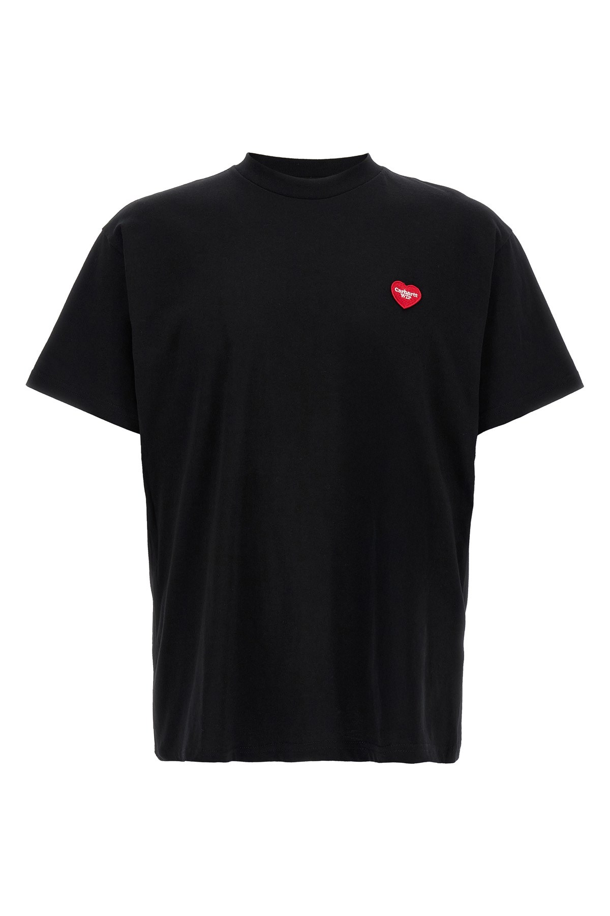 Carhartt Work In Progress Heart Ii Hartt Organic Cotton Graphic T-shirt In Black
