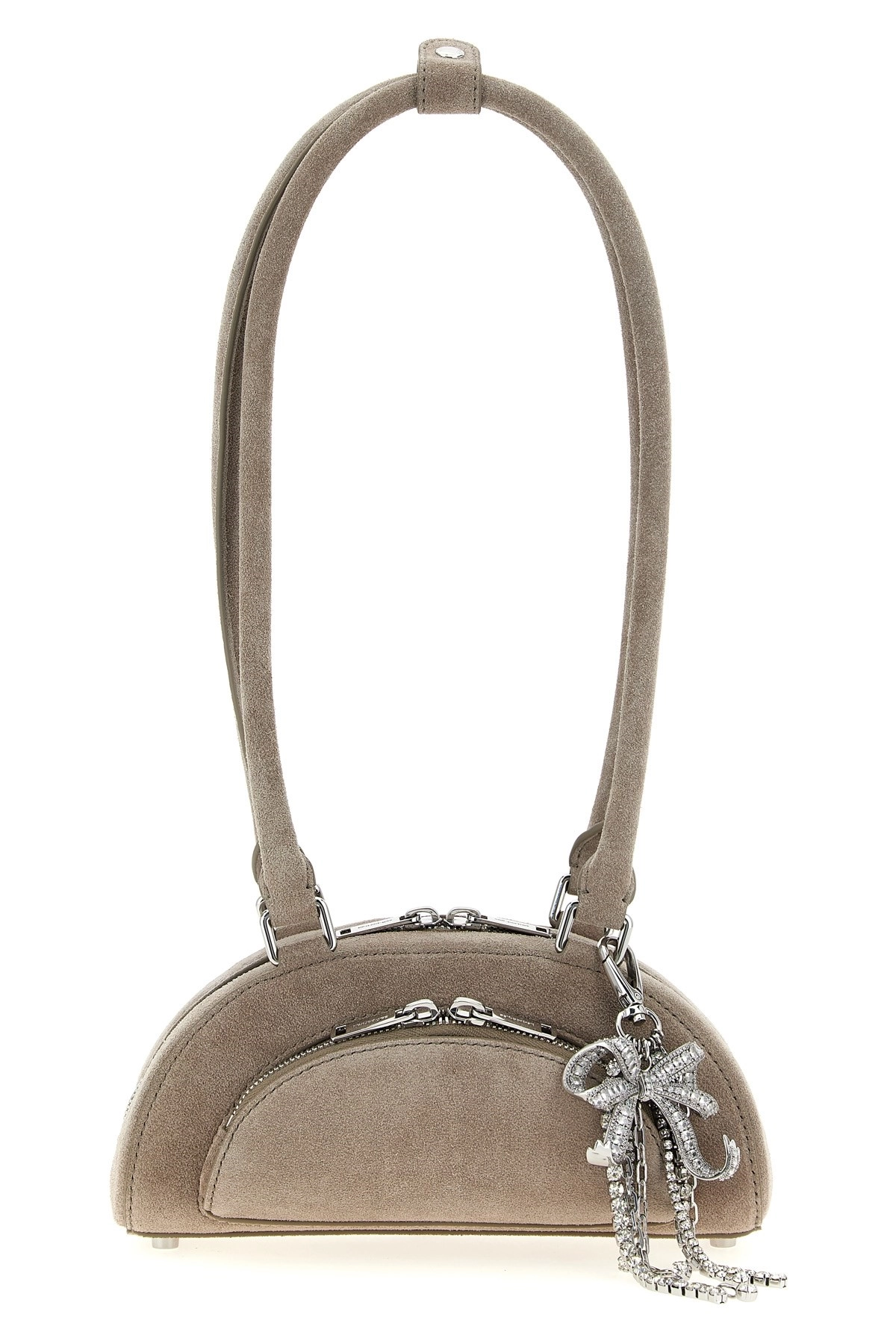 【関税込み】Mini With Charm Shoulder Bag - SELF PORTRAIT - L Self portrait 'suede mini with charm' shoulder bag available