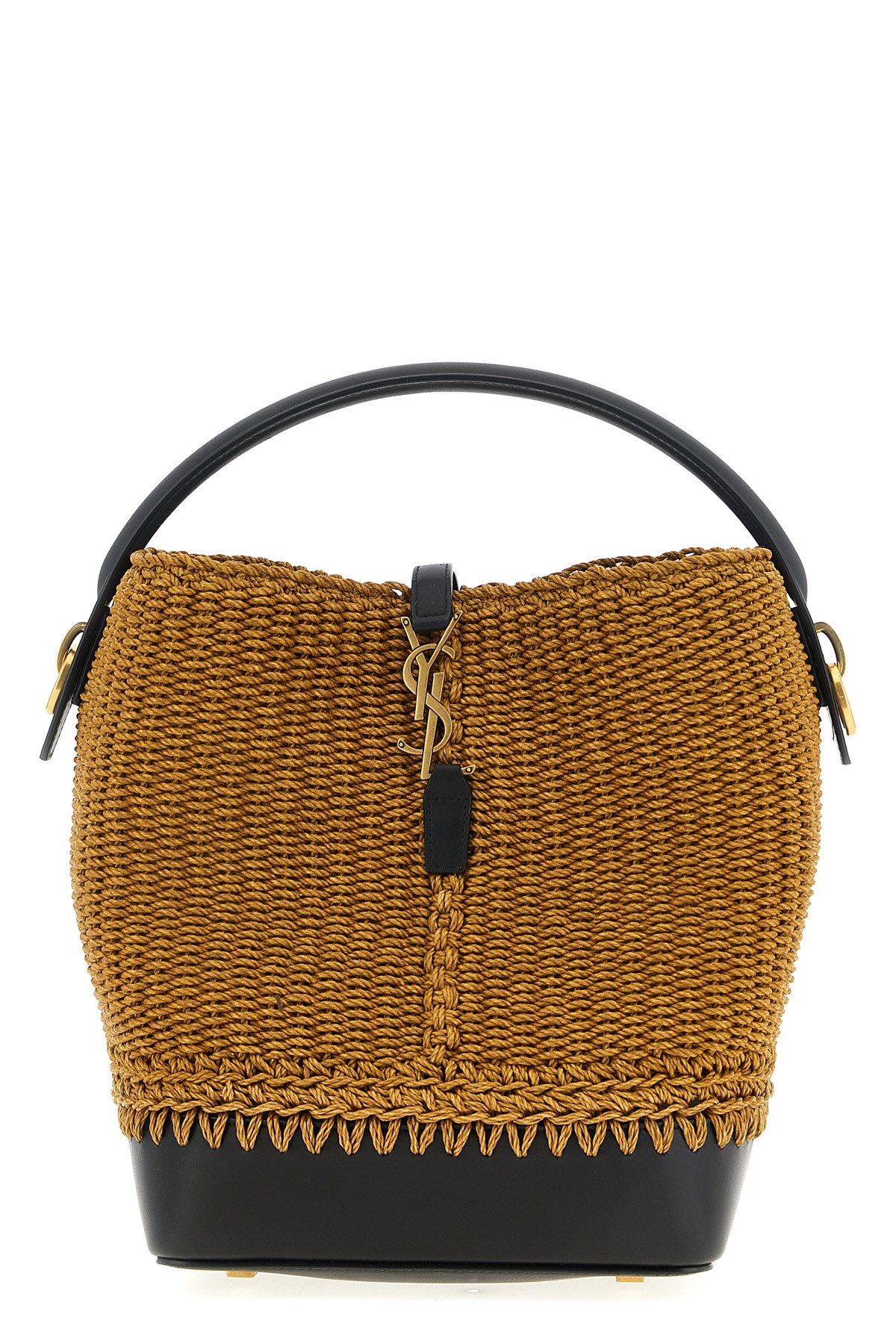 Saint Laurent 'le 37' Handbag In Brown