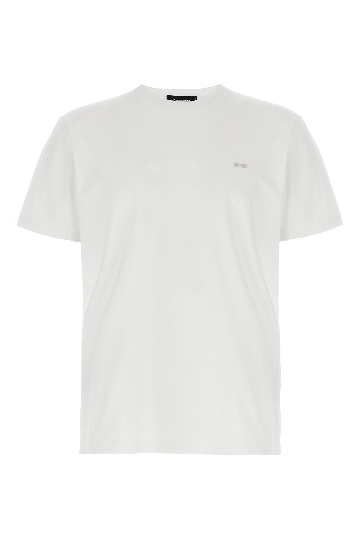 Dsquared2 Logo Plaque T-shirt In White