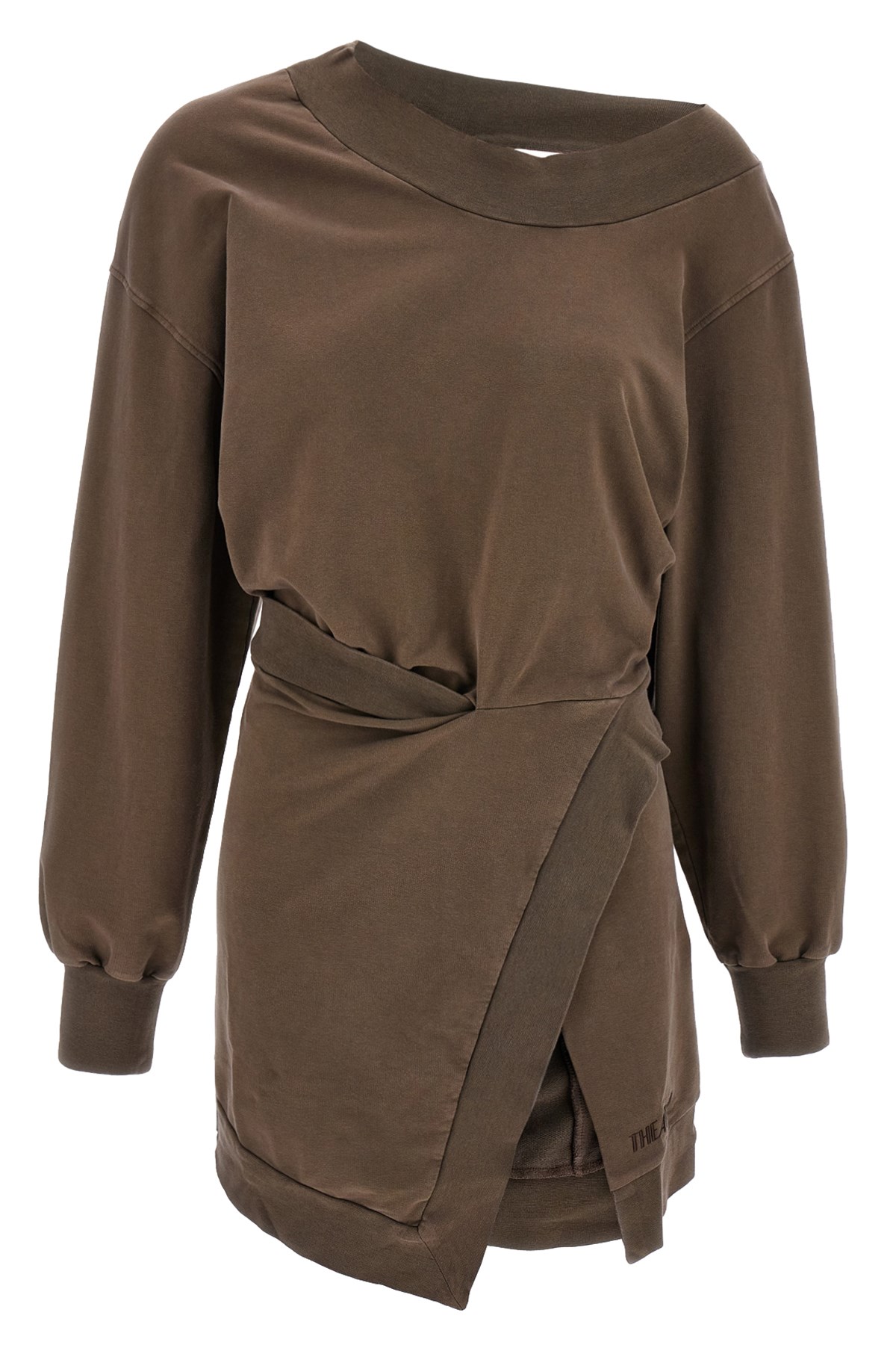 ワンピース THE ATTICO FW25 Sweatshirt dress (251WCA00436 183) The attico Sweatshirt dress available on julian-fashion.com