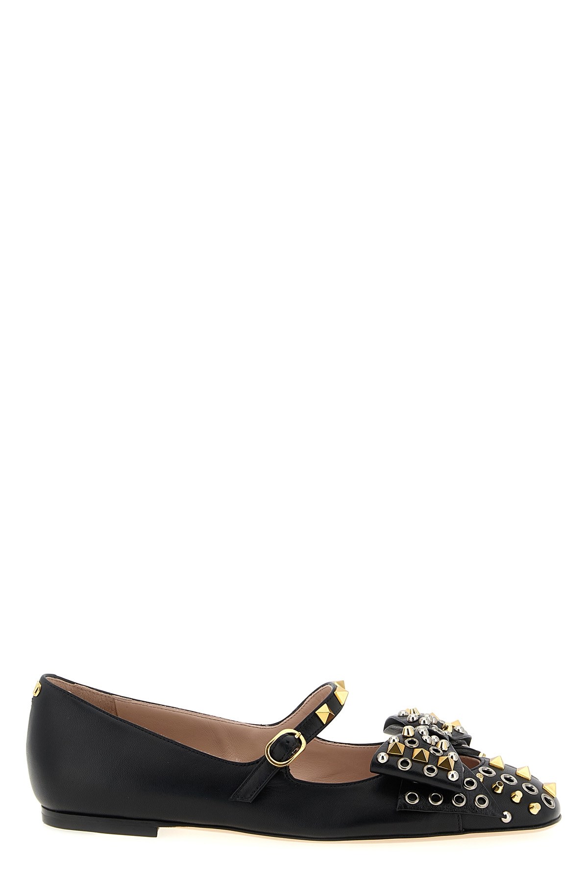 Valentino Garavani 'bowow' Ballet Flats In Black