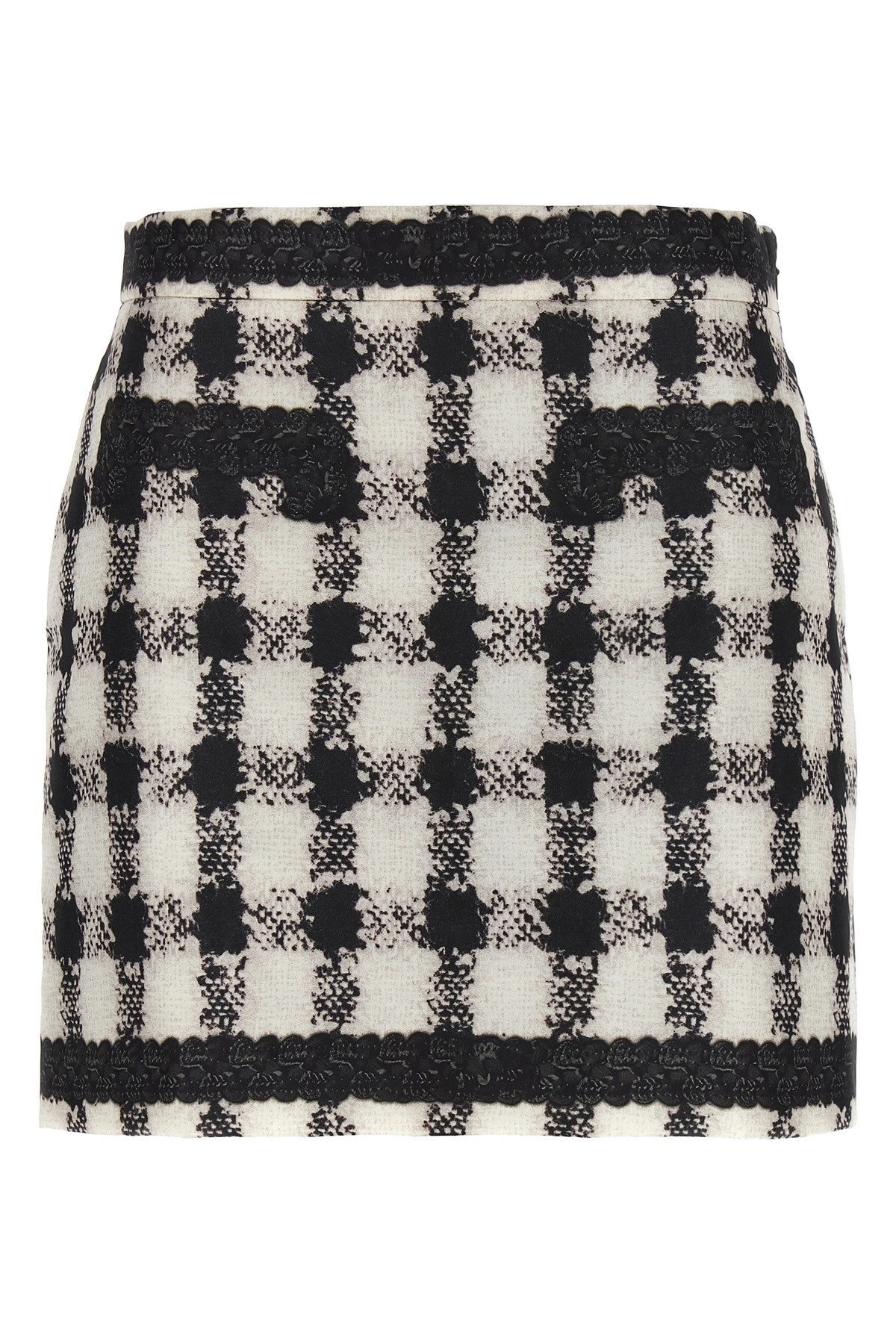 ミニスカート Moschino FW25 'Texture' print mini skirt (A01025557 1002) Moschino 'texture' print mini skirt available on julian