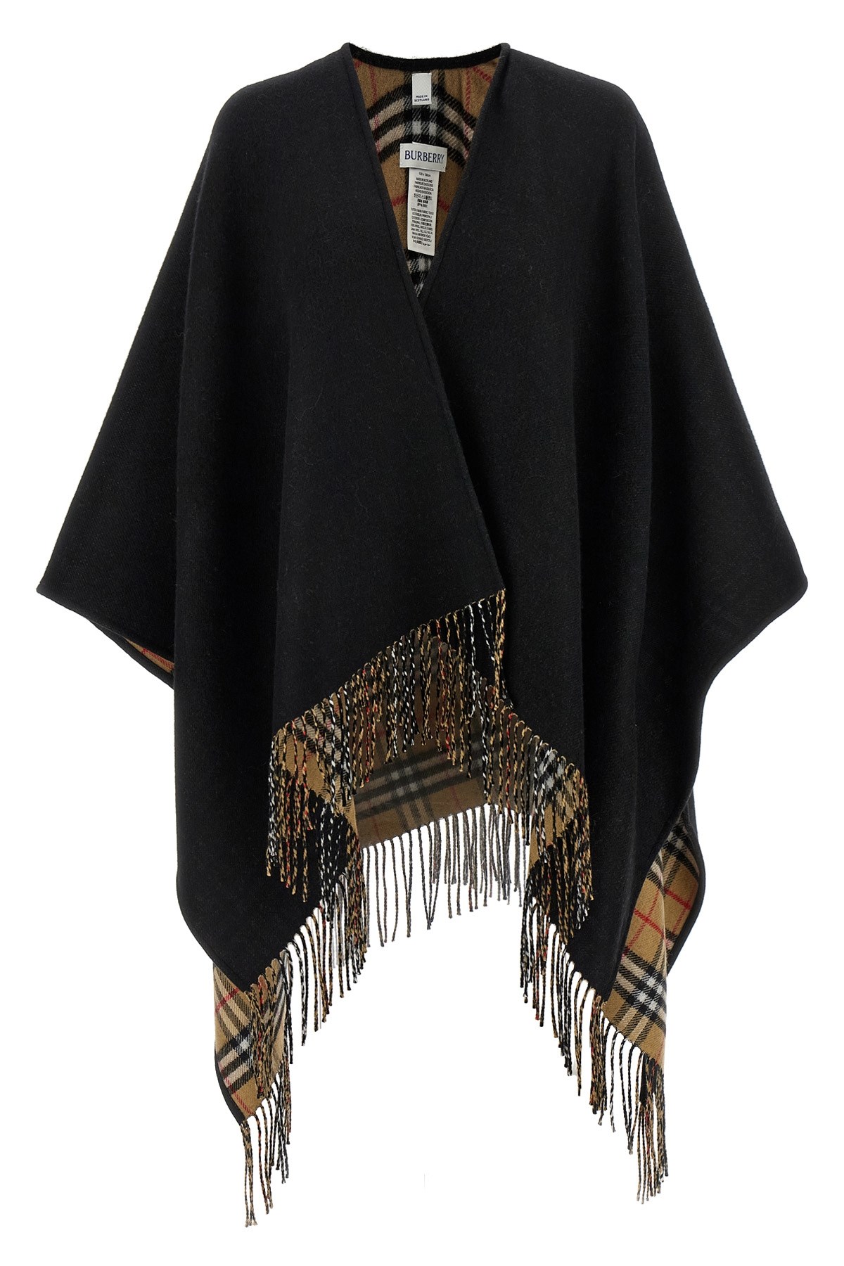 【関税込み】dolce & gabbana Jacquard logo poncho Dolce & Gabbana logo-jacquard roll-neck Poncho | Black