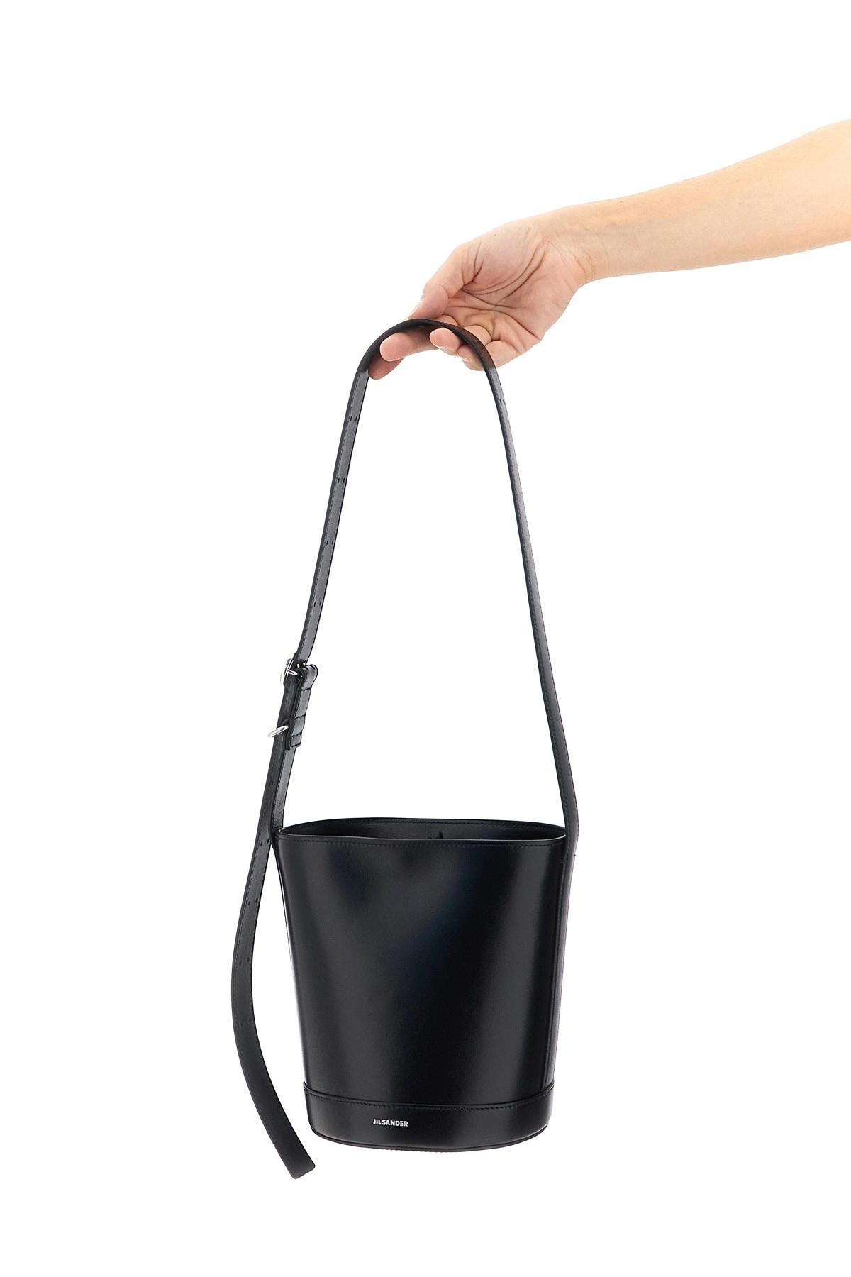 Jil sander 'cannolo bucket' shoulder bag available on julian