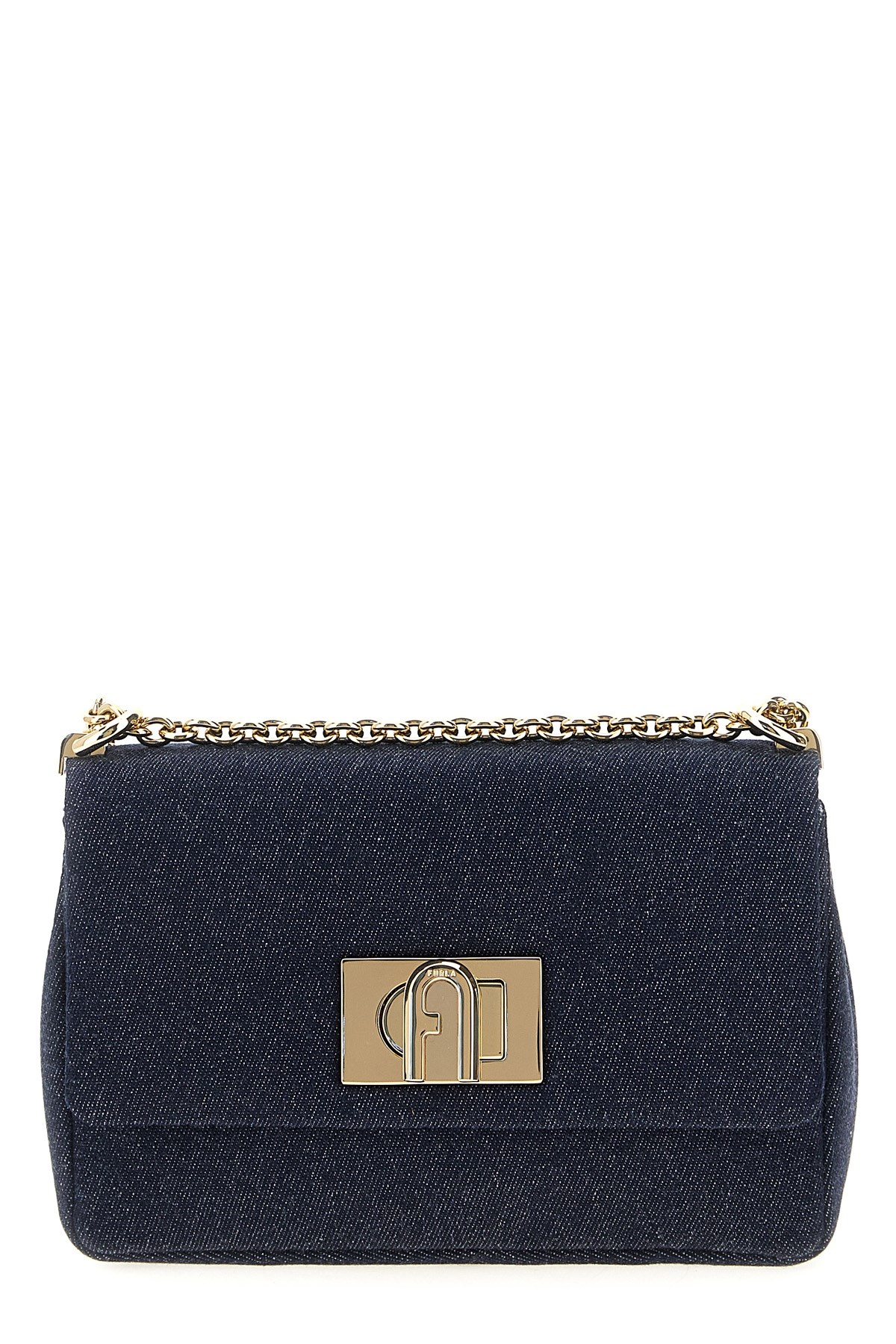 Furla Mini Crossbody Bag In Blue