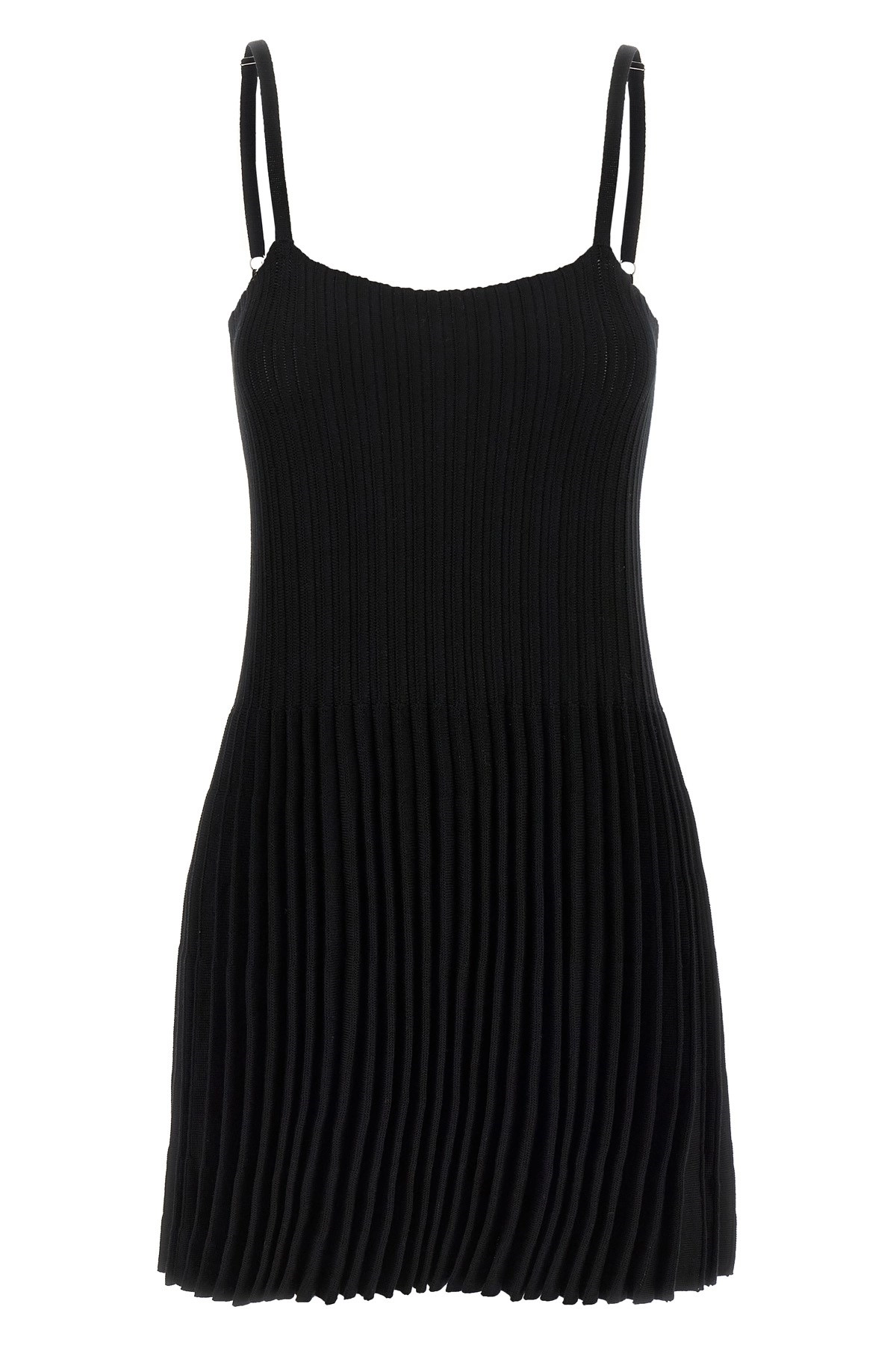 【関税込み】MAGDA BUTRYM PF 25 11' dress Knit skater tank dress in black