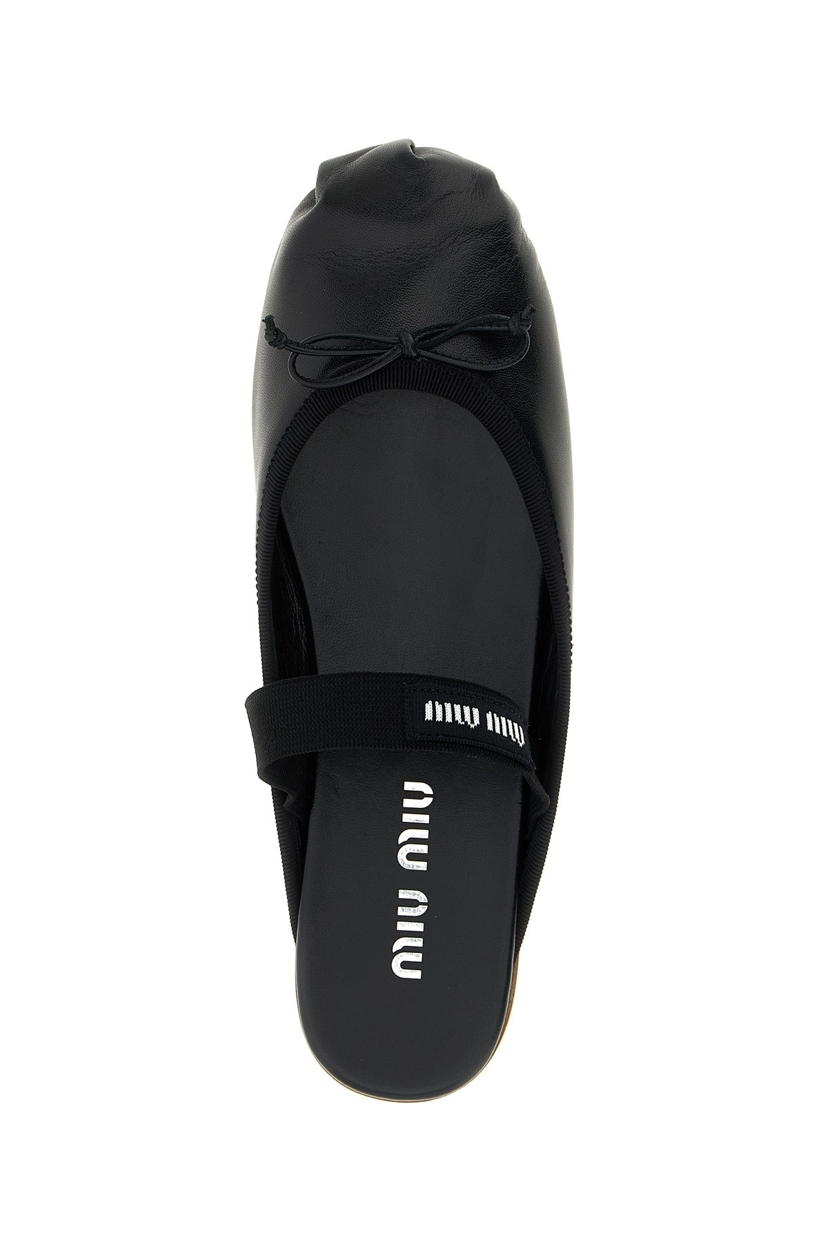 フラットシューズ MiuMiu Sabot ballet flats Miu miu Sabot ballet flats available on julian-fashion.com