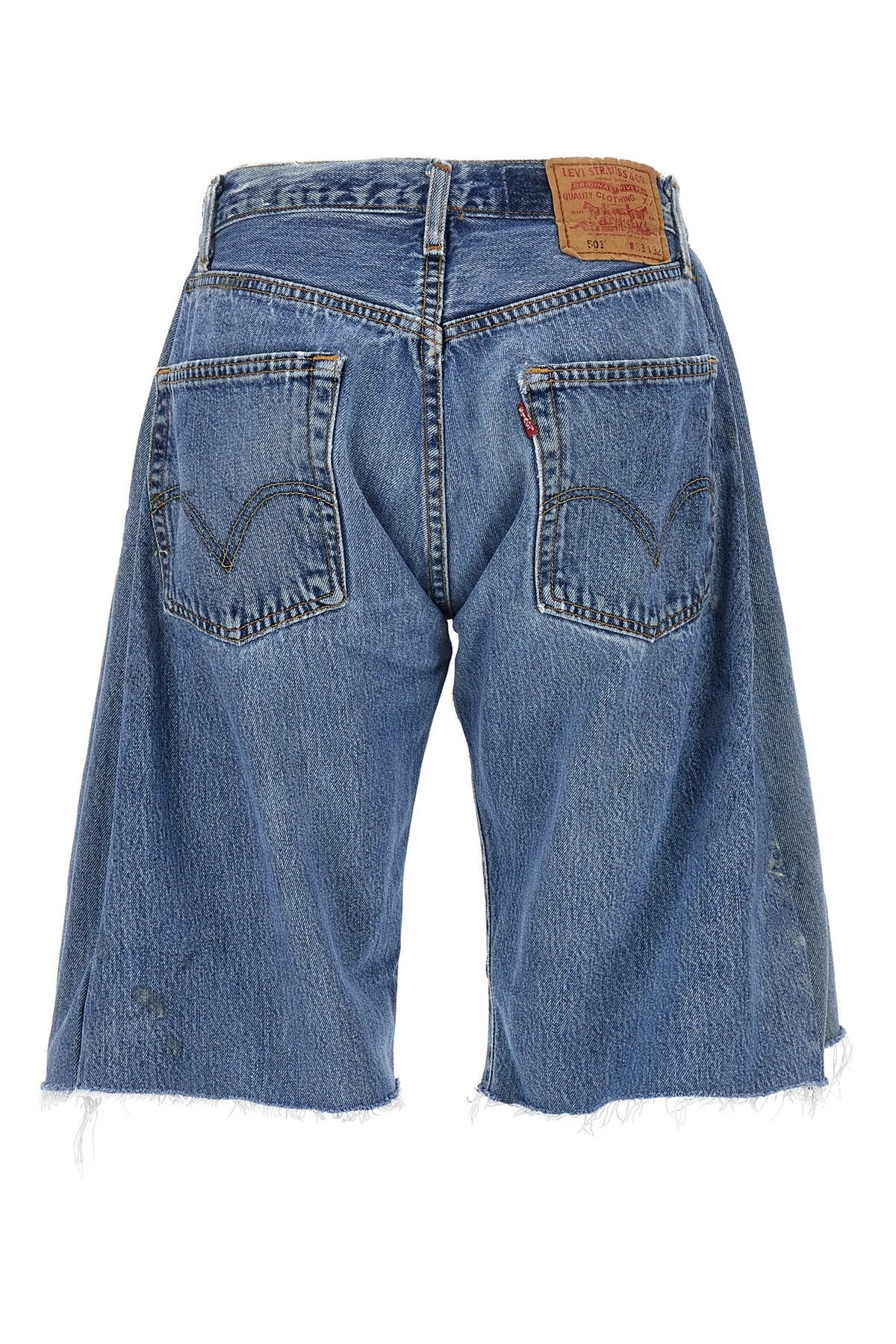 ショートパンツ B SIDES 'Vintage Lasso' bermuda shorts Light Blue B Sides Vintage Lasso Short in Vintage Indigo Curated at