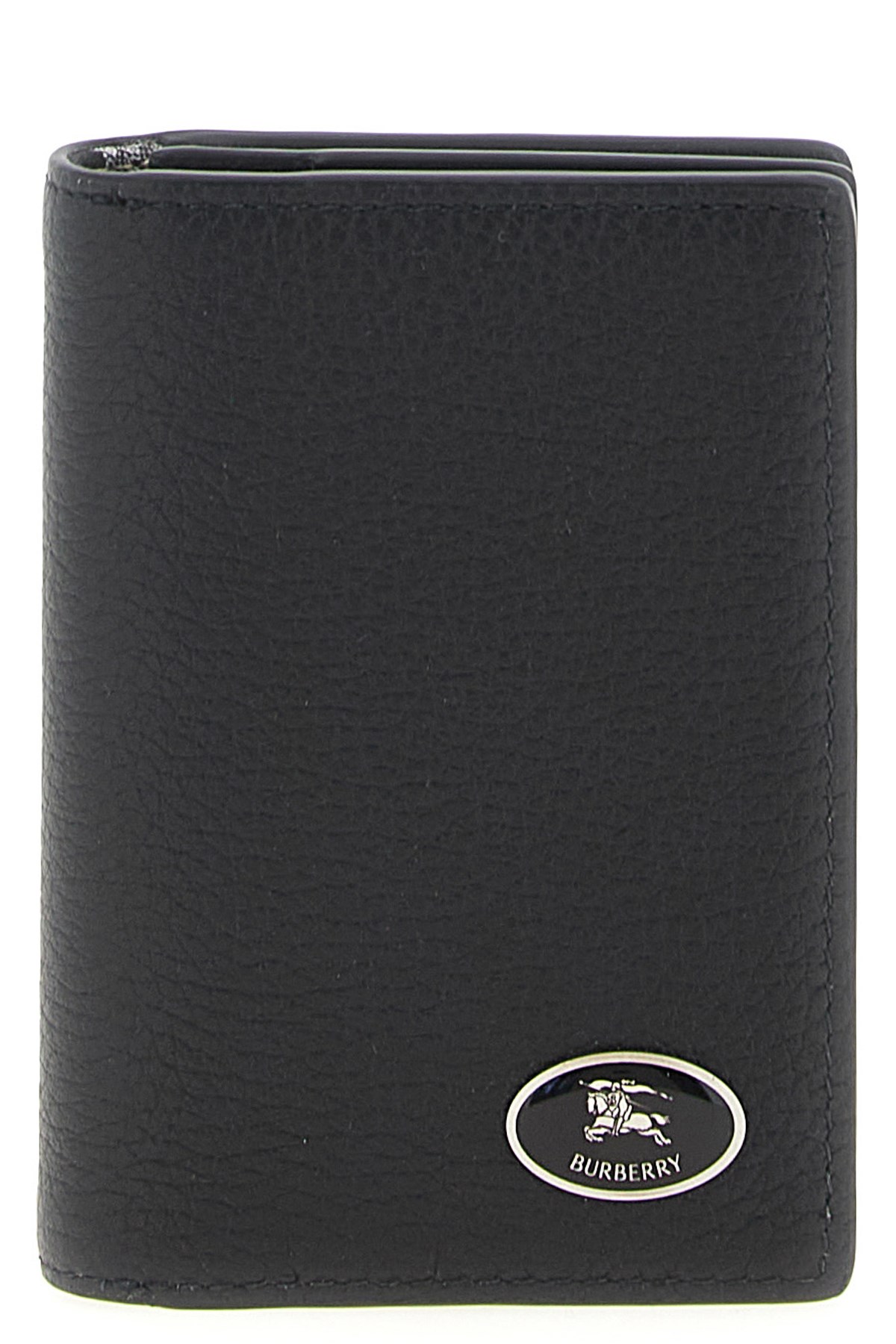 Burberry 'flint' Card Holder In Black