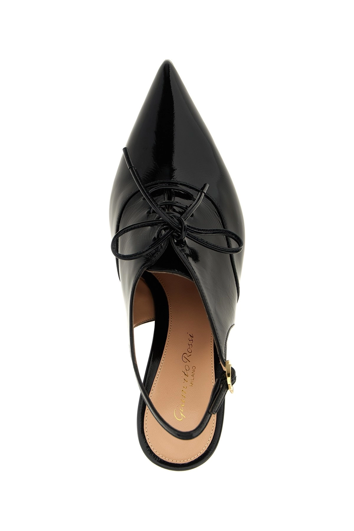 サンダル・ミュール Gianvito Rossi 'Veronica' slingback (G9554470RICNUI NERO) Gianvito Rossi 'Veronica' slingback (G9554470RICNUI NERO