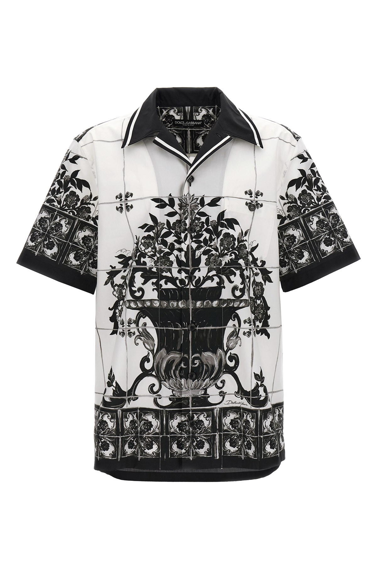 Dolce & Gabbana Cotton 'hawaii' Shirt In Multi