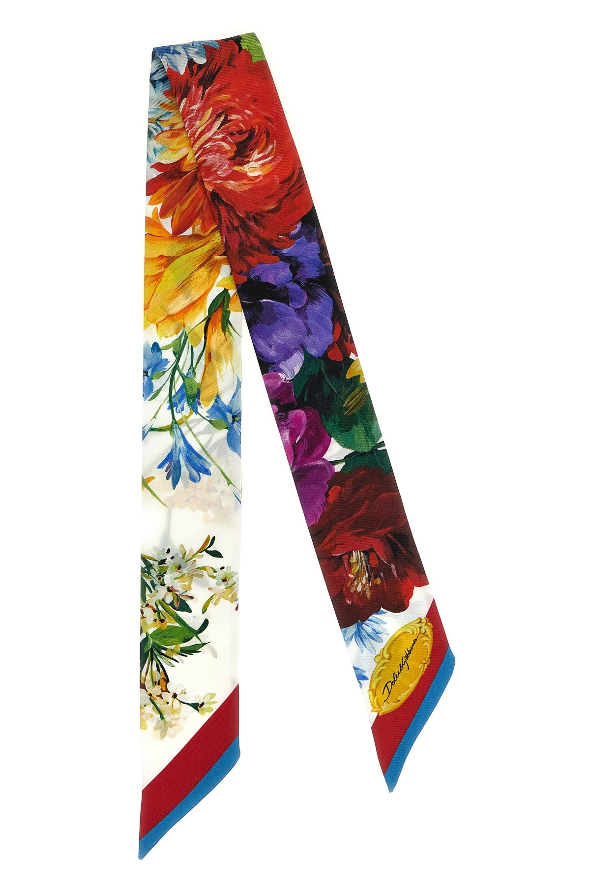 アクセサリーその他 DOLCE & GABBANA FLORAL PRINT SILK BANDEAU Dolce & Gabbana Bandeau Floral Print - Women | FS215AGDC7BHS5PC