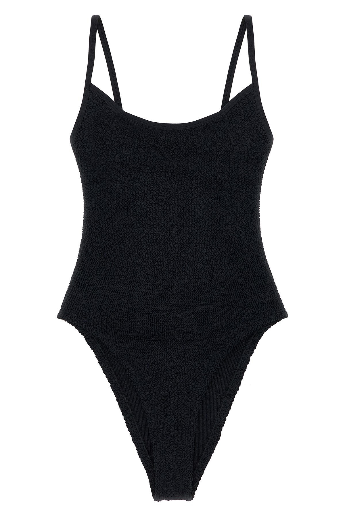 Hunza G 'pamela Swim' One-piece Swimsuit In Black