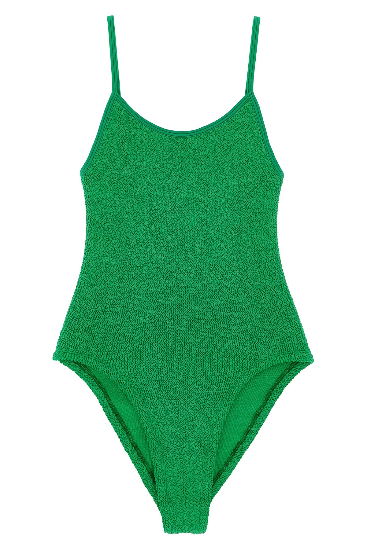 Hunza G 'pamela Swim' One-piece Swimsuit In Green