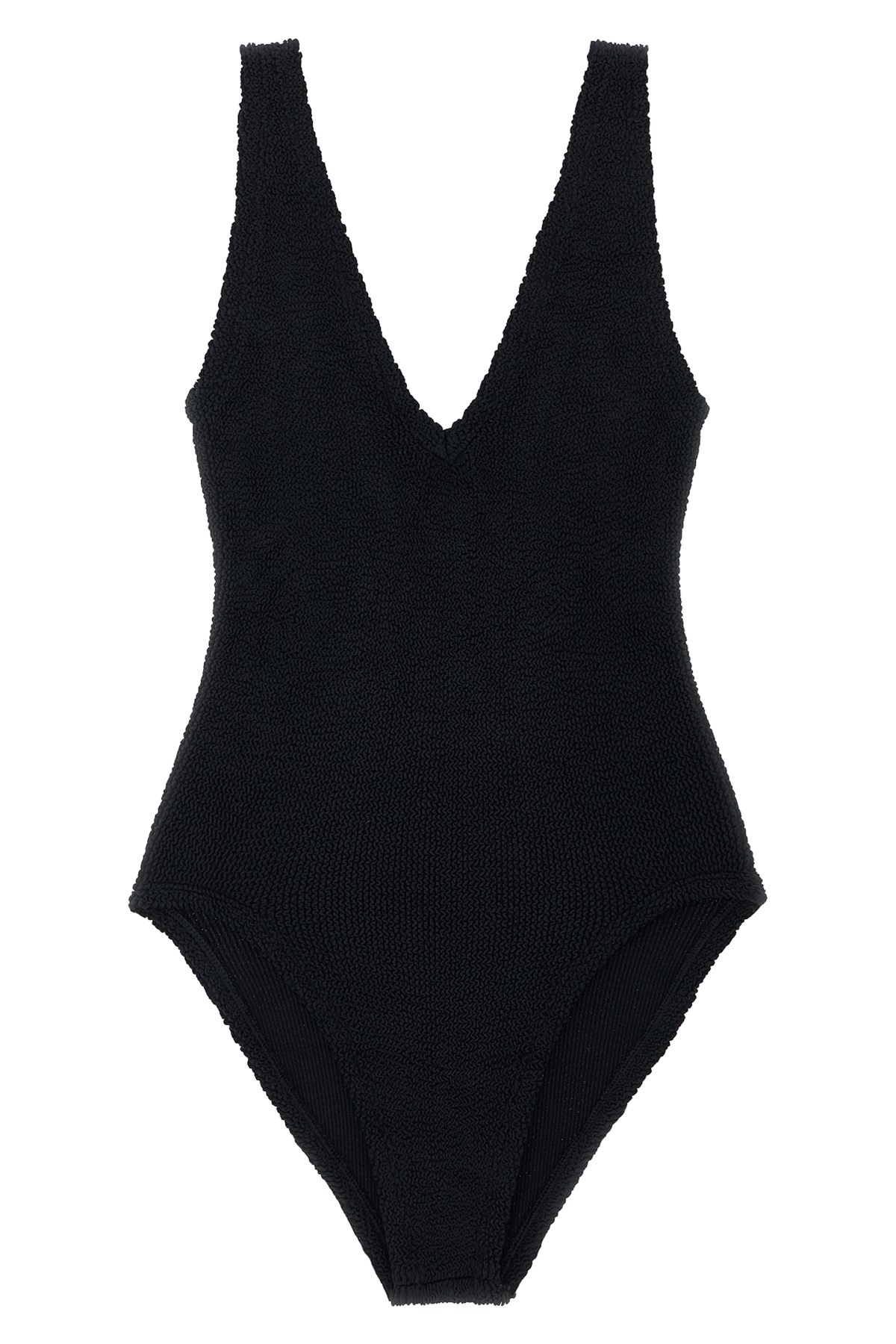 Hunza G 'sadie Swim' One-piece Swimsuit In Black