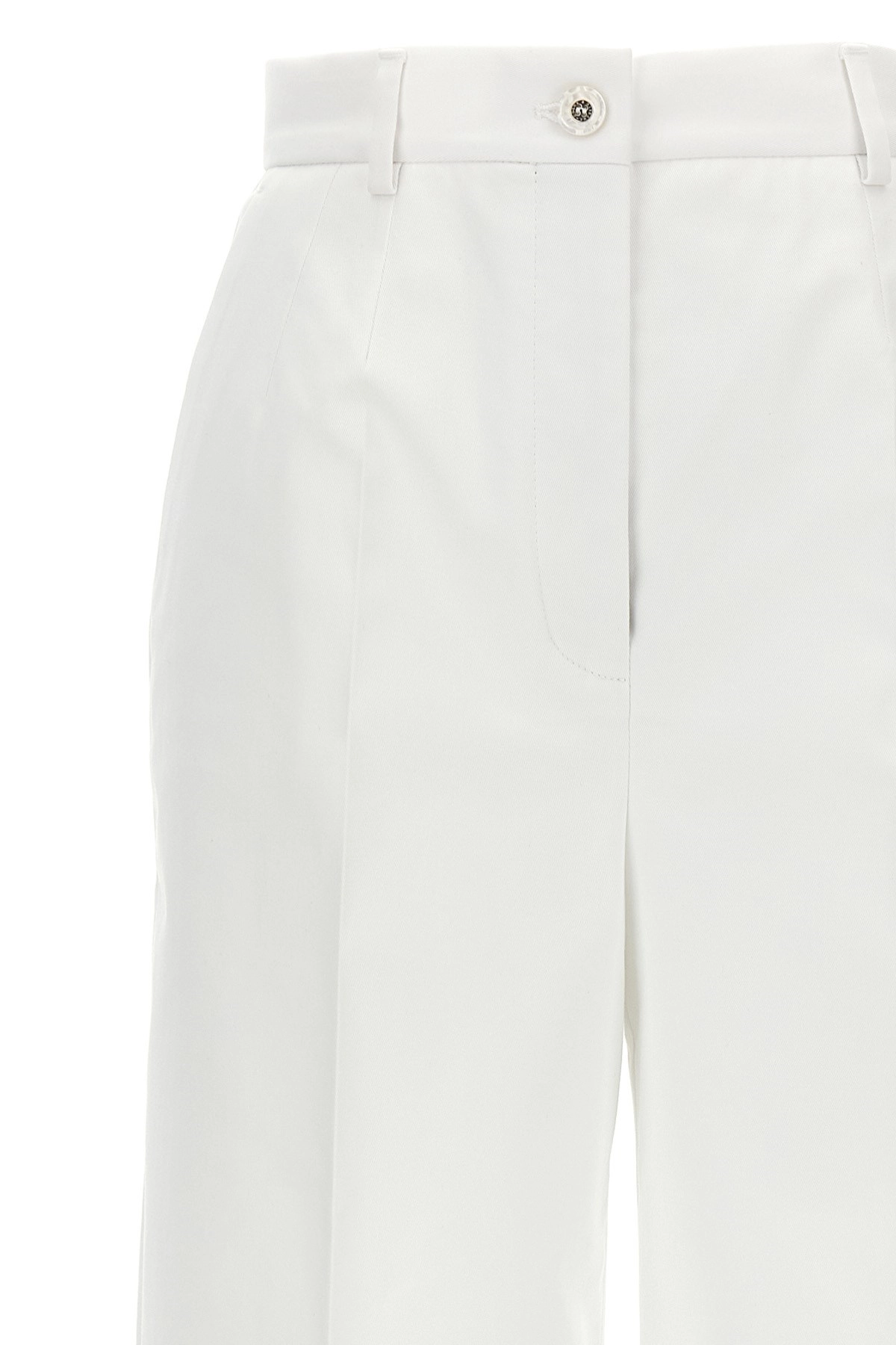 パンツ Dolce & Gabbana High waist cotton pants (FTCC2TGDDAQ W0800) Dolce & gabbana High waist cotton pants available on julian