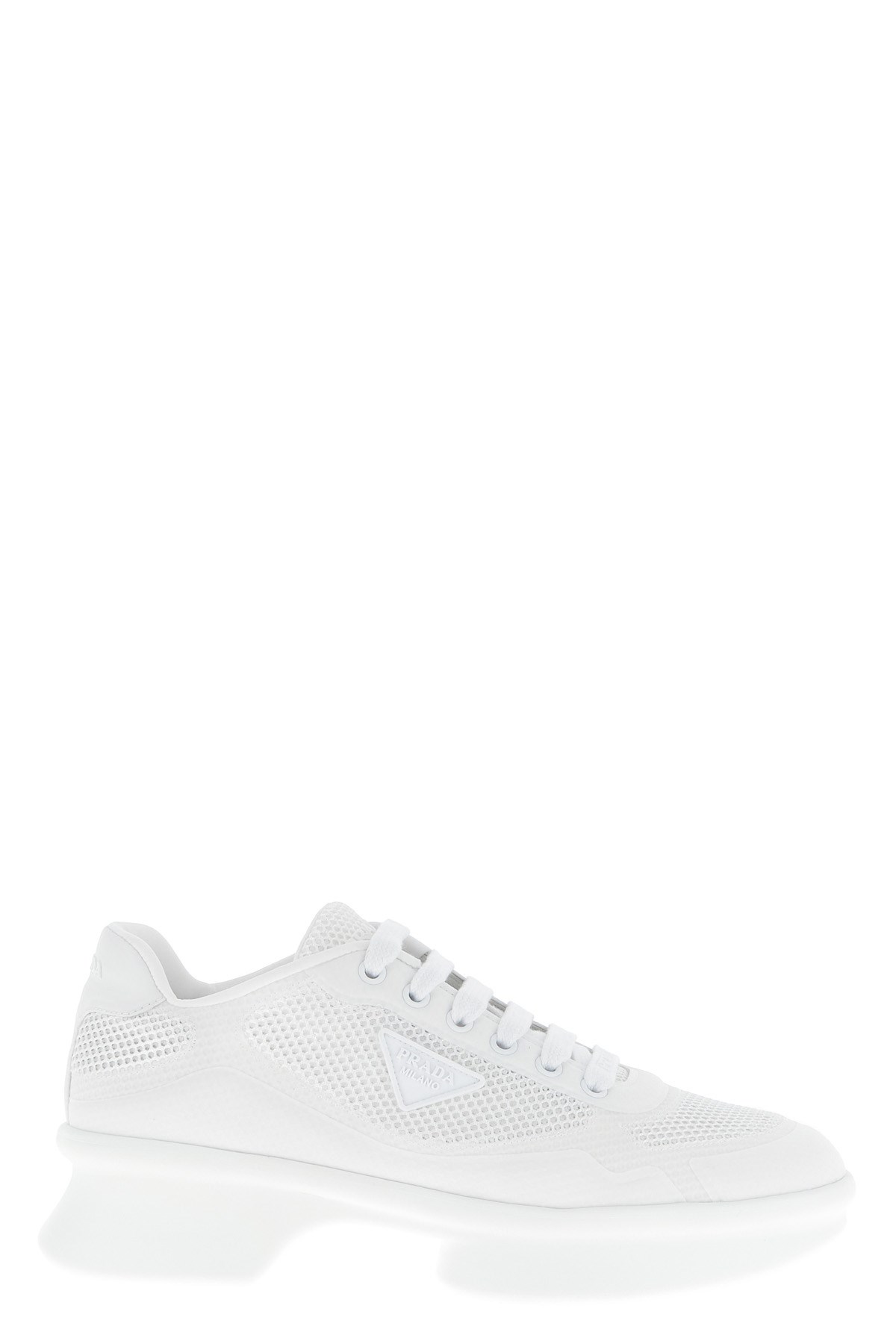 Prada Mesh Sneakers In White