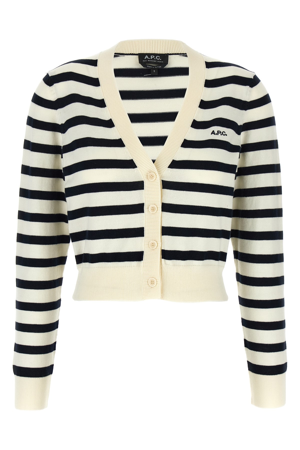 Apc A. P.c. 'gaelle' Cardigan In Blue