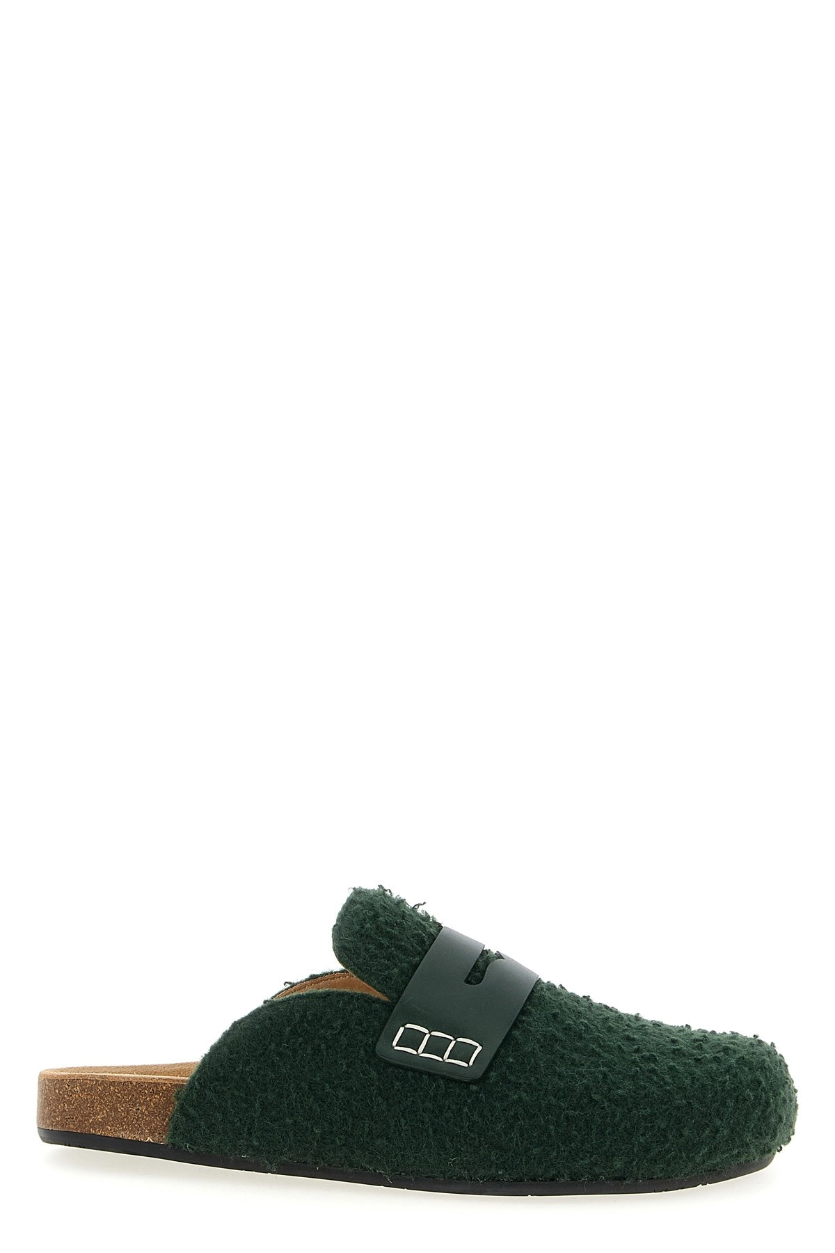 サンダル・ミュール J W ANDERSON FW25 'Felt Loafer' mules (LF0030FA0468 555) J.w.anderson 'felt loafer' mules available on julian-fashion