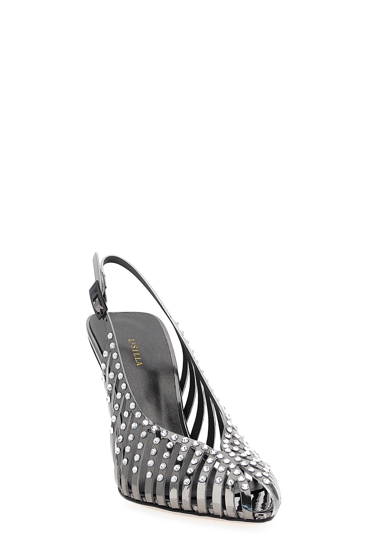 サンダル・ミュール LE SILLA SS25 'Cage' slingback (3403C090BMPPMRA 922) Le silla 'cage' slingback available on julian-fashion.com