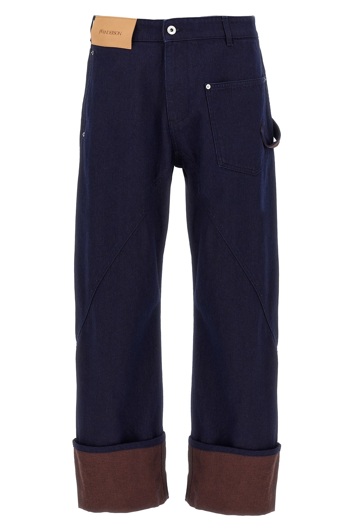 J.W.ANDERSON 'Turn Up Twisted Workwear' Jeans