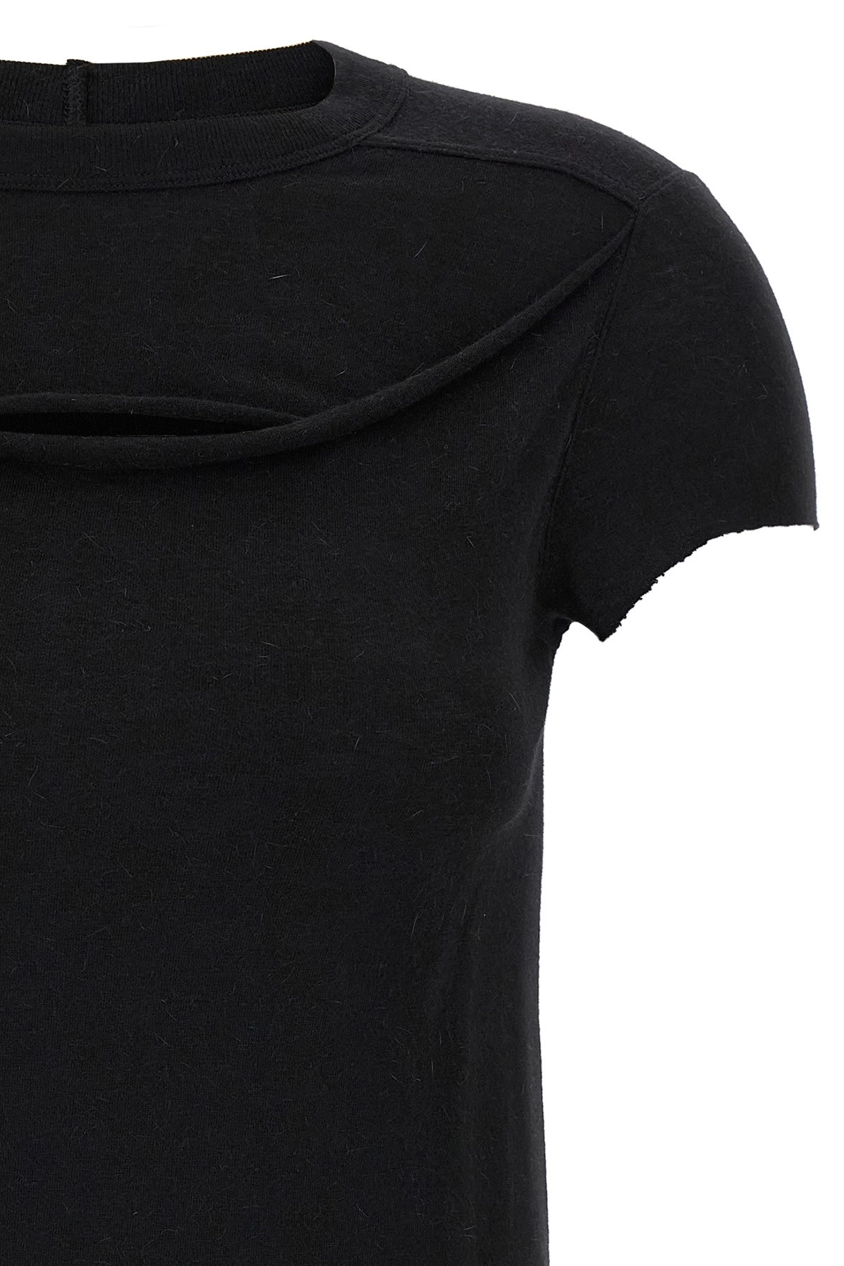 Rick owens 'cropped level t' t-shirt available on julian