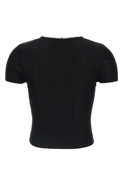ALEXANDER WANG ハードウェアアクセント ローエッジ ブレザー Alexander Wang Logo Elastic Blazer | Shopbop