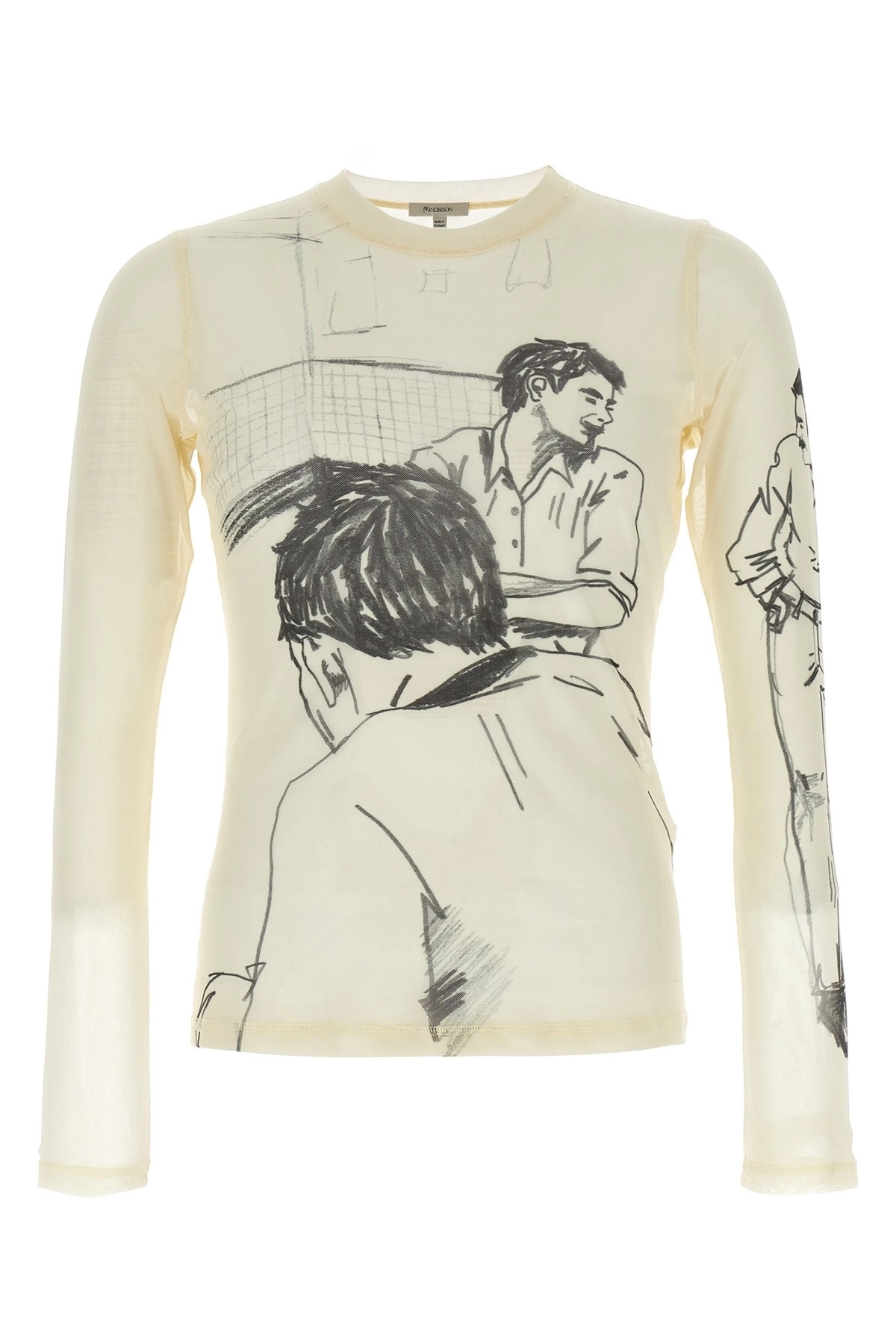 Tシャツ・カットソー J W ANDERSON 'Long sleeve Underpinning' T-shirt J.w.anderson 'long sleeve underpinning' t-shirt available on
