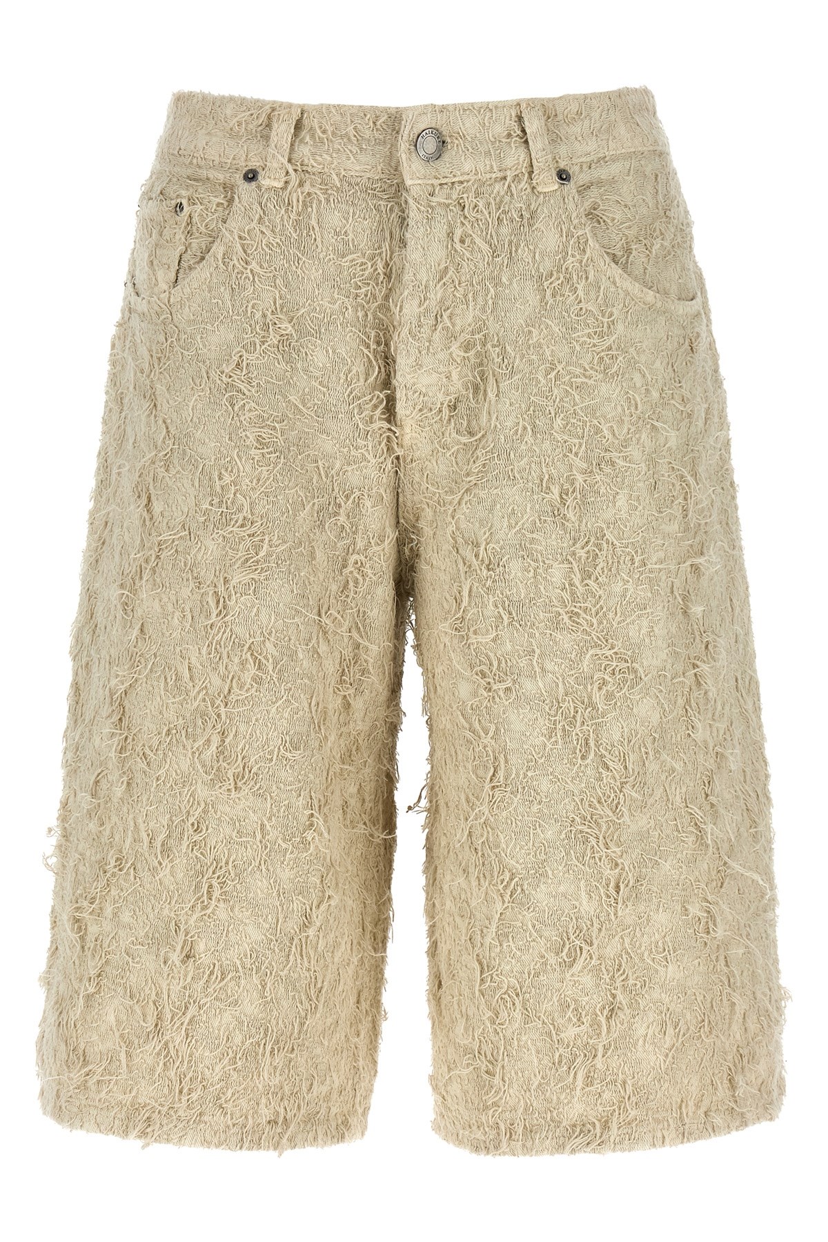 HAIKURE Bermuda Shorts 'Becky Fur Denim'