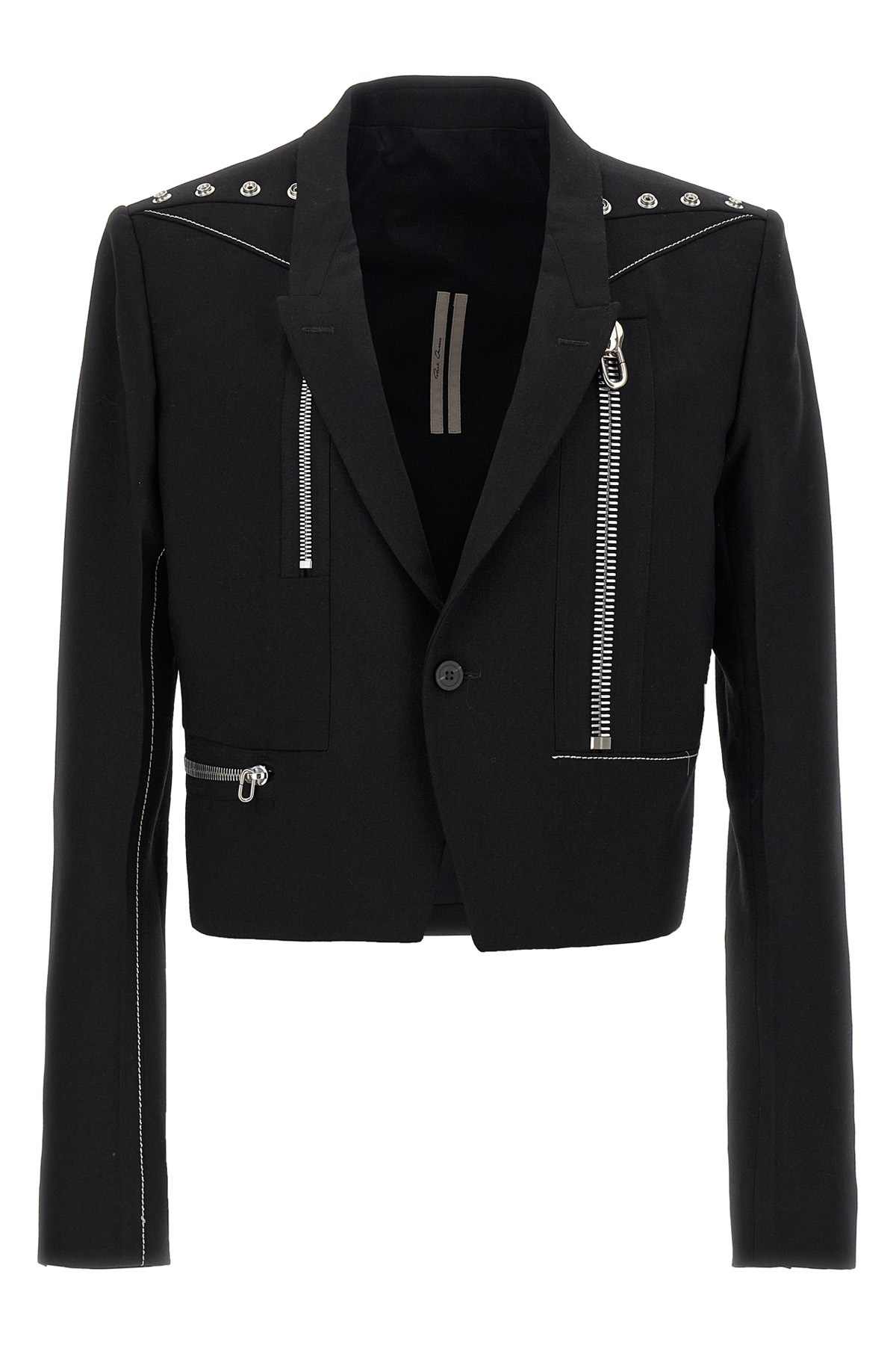 Rick Owens 'alice' Jacket In Black