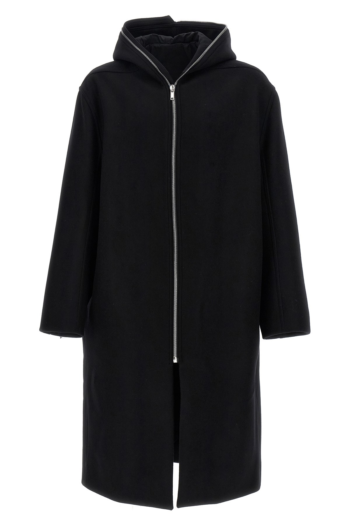 Rick Owens 'gimp Mac' Coat In Black
