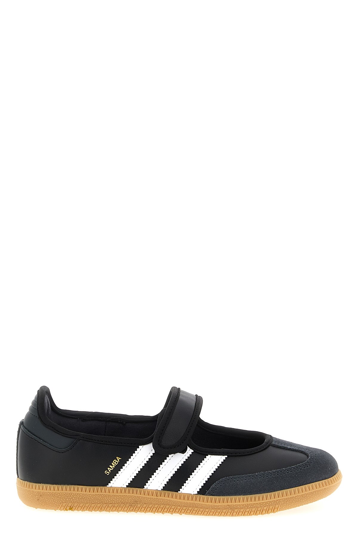 Adidas Originals Samba Jane Strap Slip-on Sneakers In Multi
