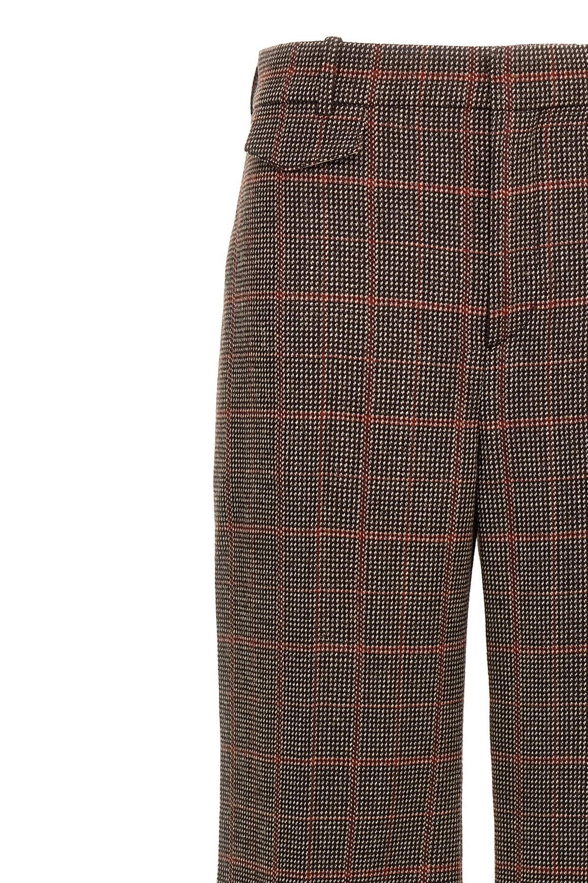 Chloé Check wool pants available on julian-fashion.com Chloé Check wool pants available on julian-fashion.com