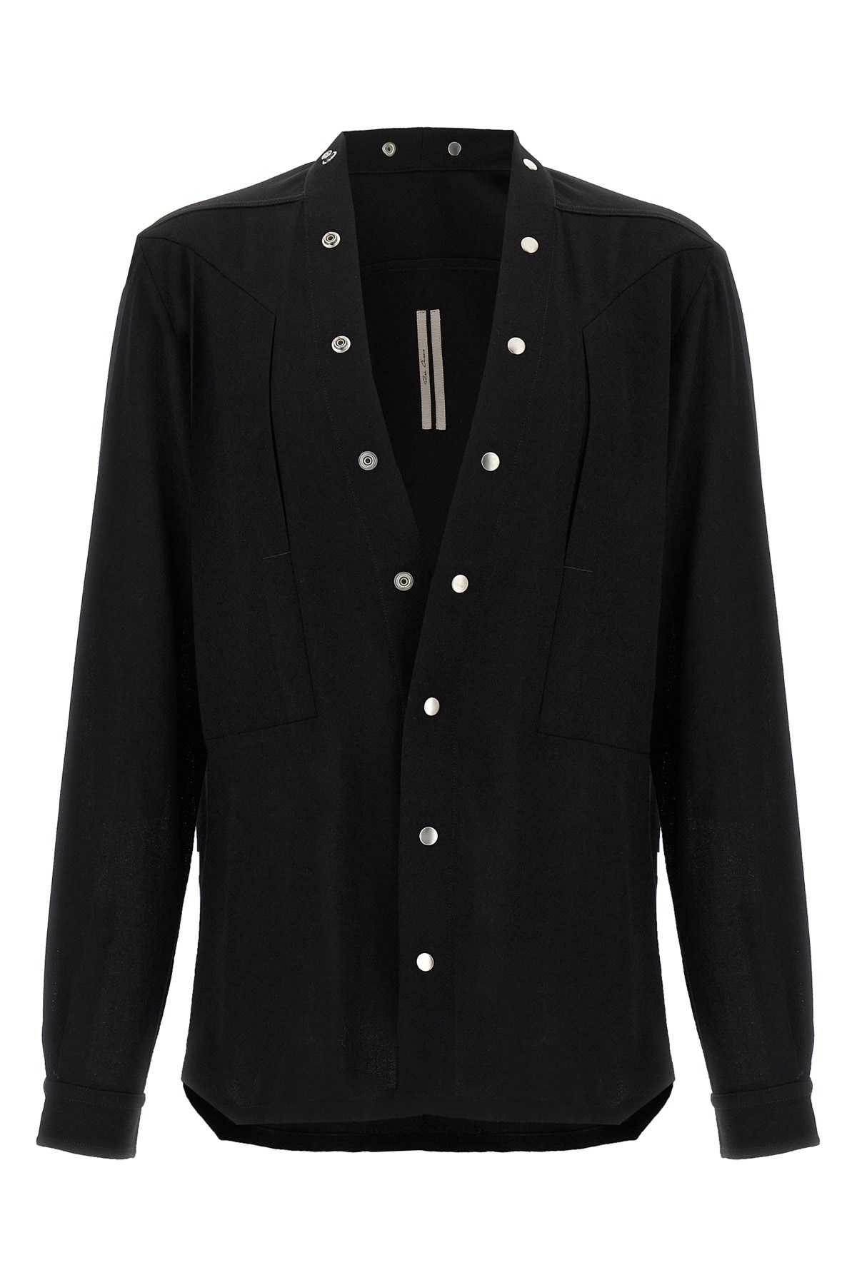 Rick Owens Larry Fogpocket Shirt In Multi