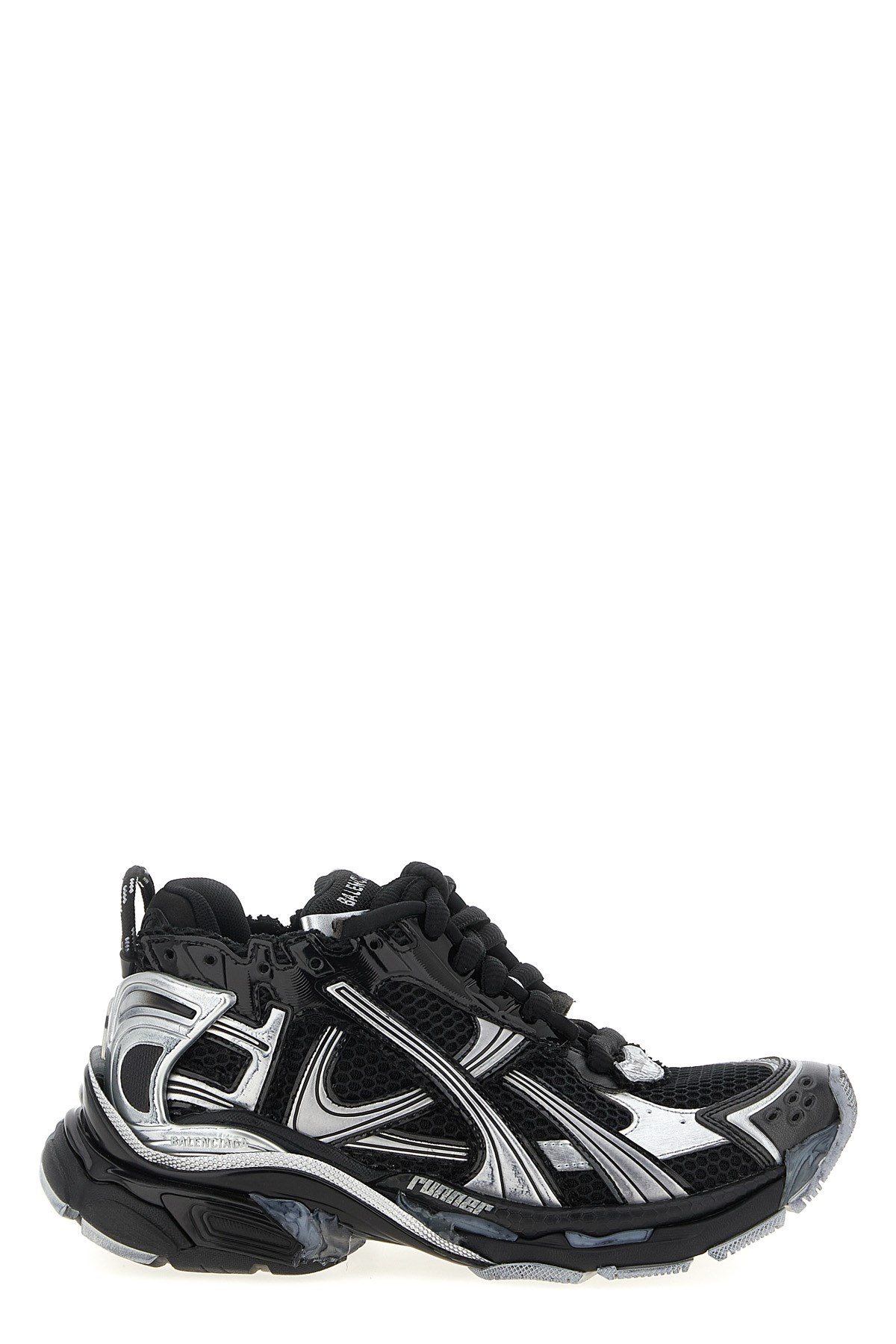 Balenciaga 'runner' Sneakers In Black