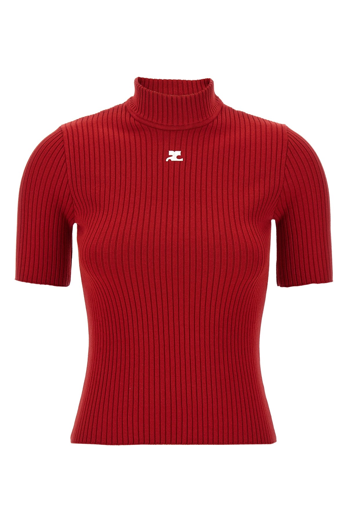 Courrèges 'reedition' Sweater In Red