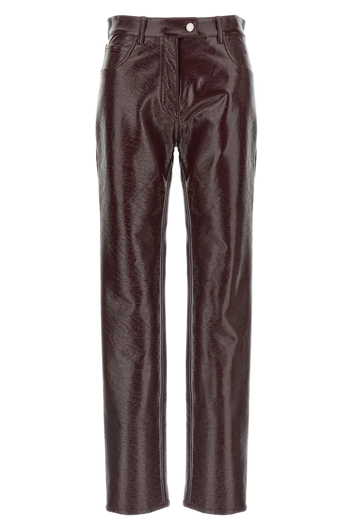 パンツ Courreges 'ReEdition Vinyl' pants 5-POCKET VINYL PANTS REEDITION - courrèges