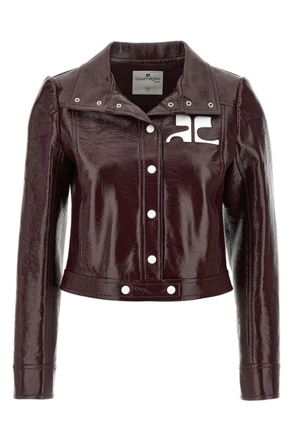 Courreges 'ac' cropped down jacket available on julian