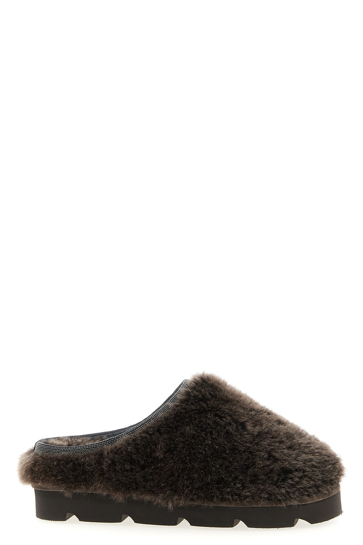 Brunello Cucinelli Flat Shoes  Woman Color Brown In Brown