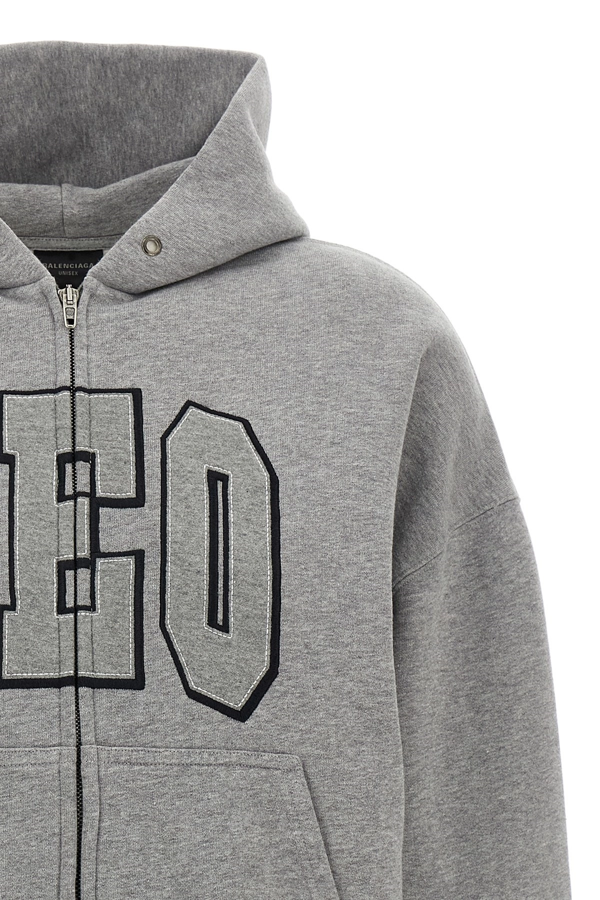 パーカー・フーディ BALENCIAGA Men Hoodies 744441TRVK21041 Gray Balenciaga XXXL Hoodie | eBay