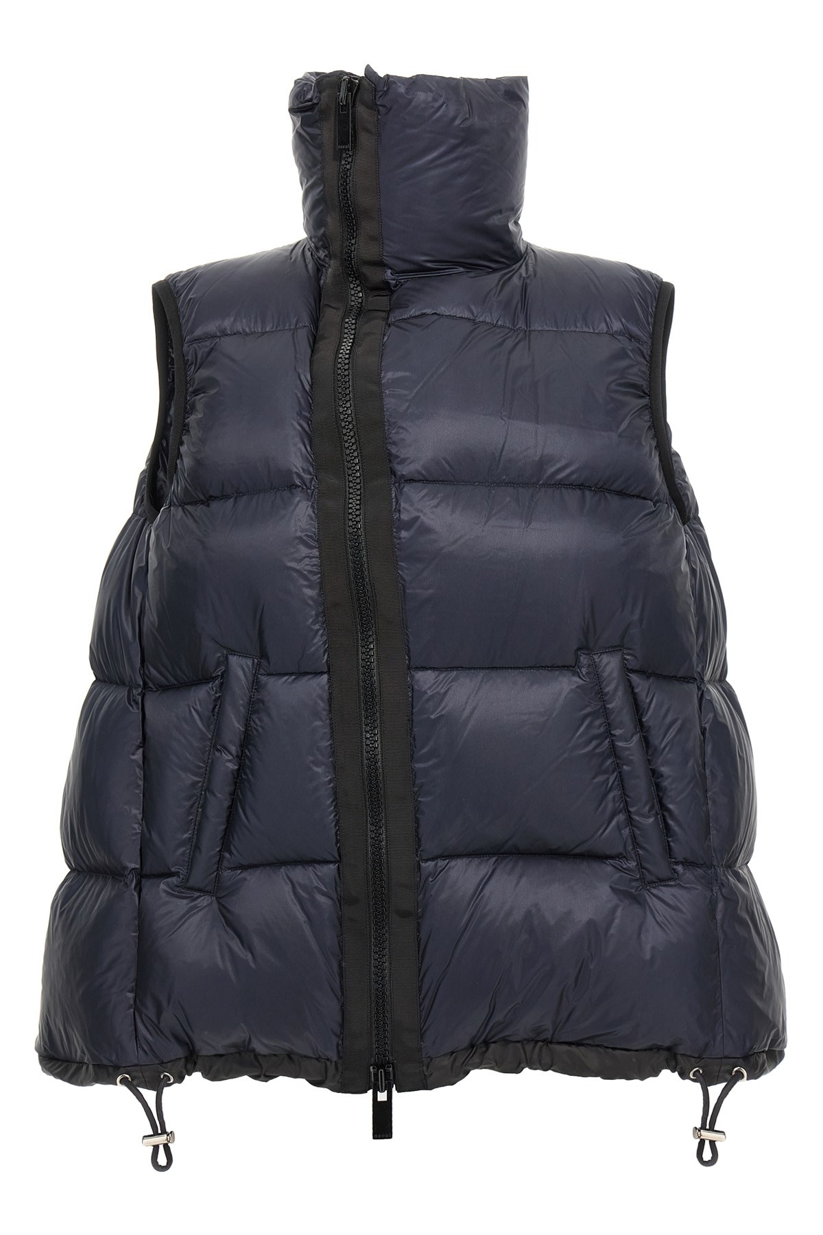 Sacai 'puffer' Vest In Blue