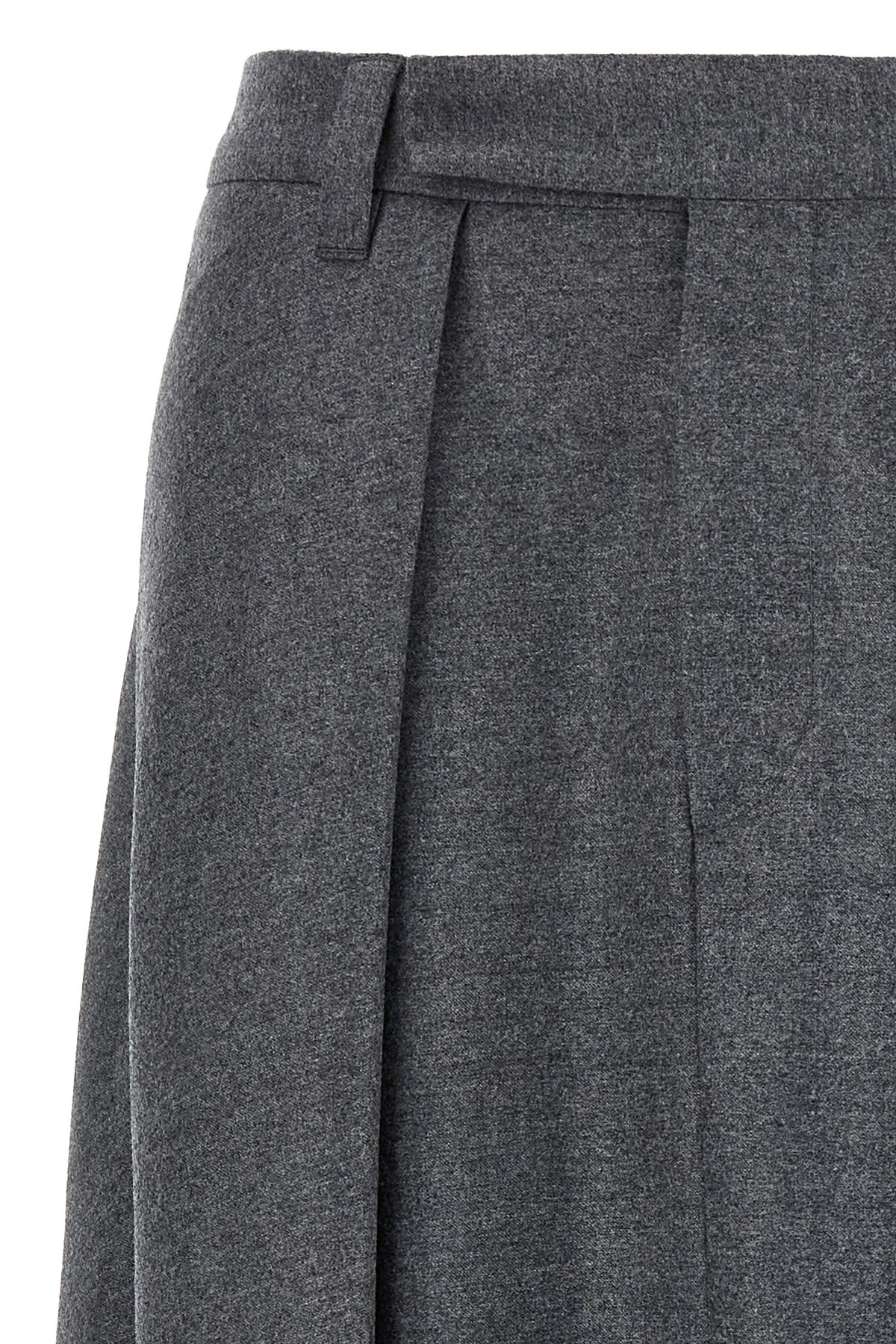 Brunello cucinelli Asymmetrical wool skirt available on Brunello cucinelli Asymmetrical wool skirt available on